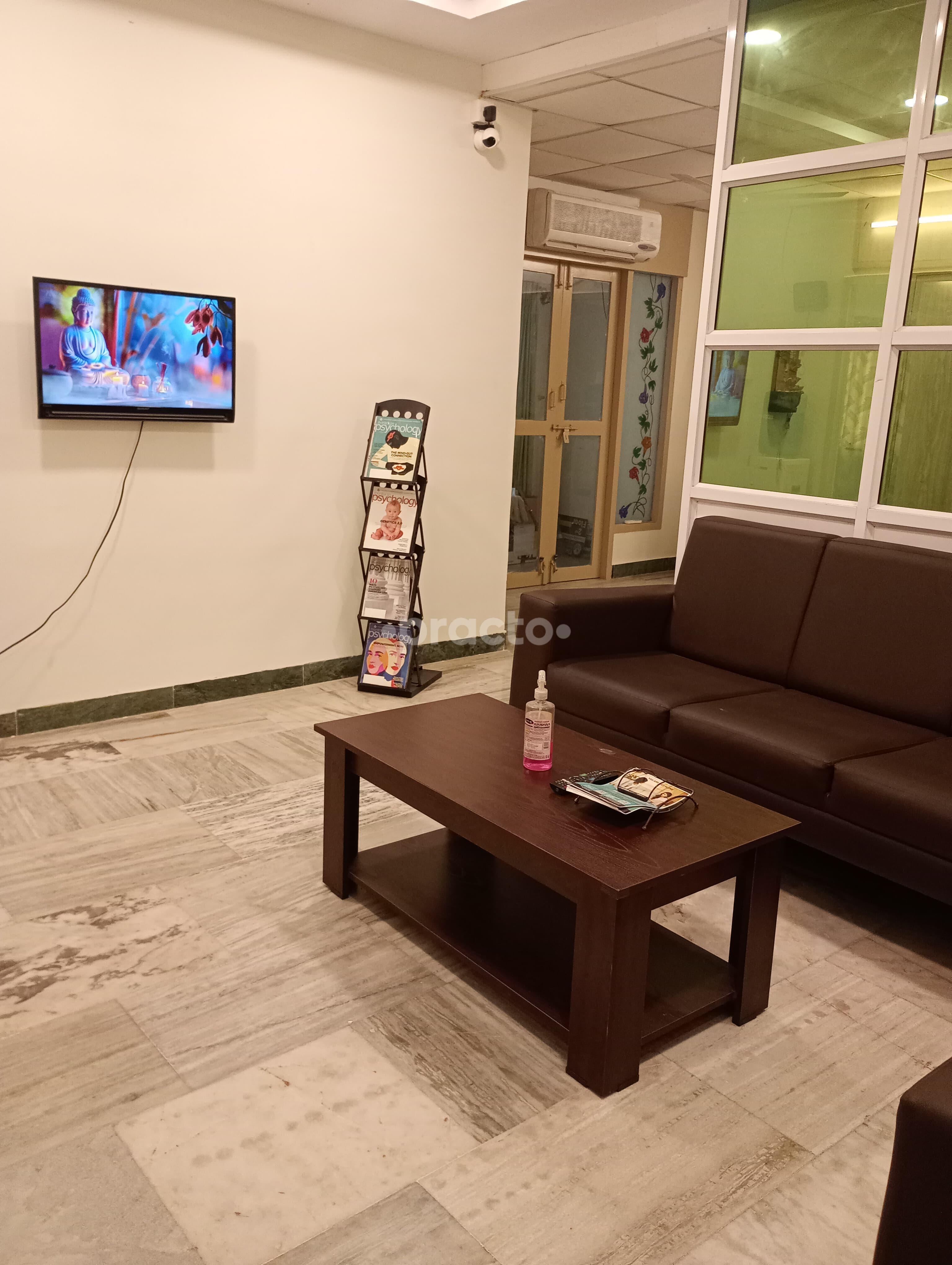 Reception Area at The Mind Care Center For Mental Health Vadapalani Chennai