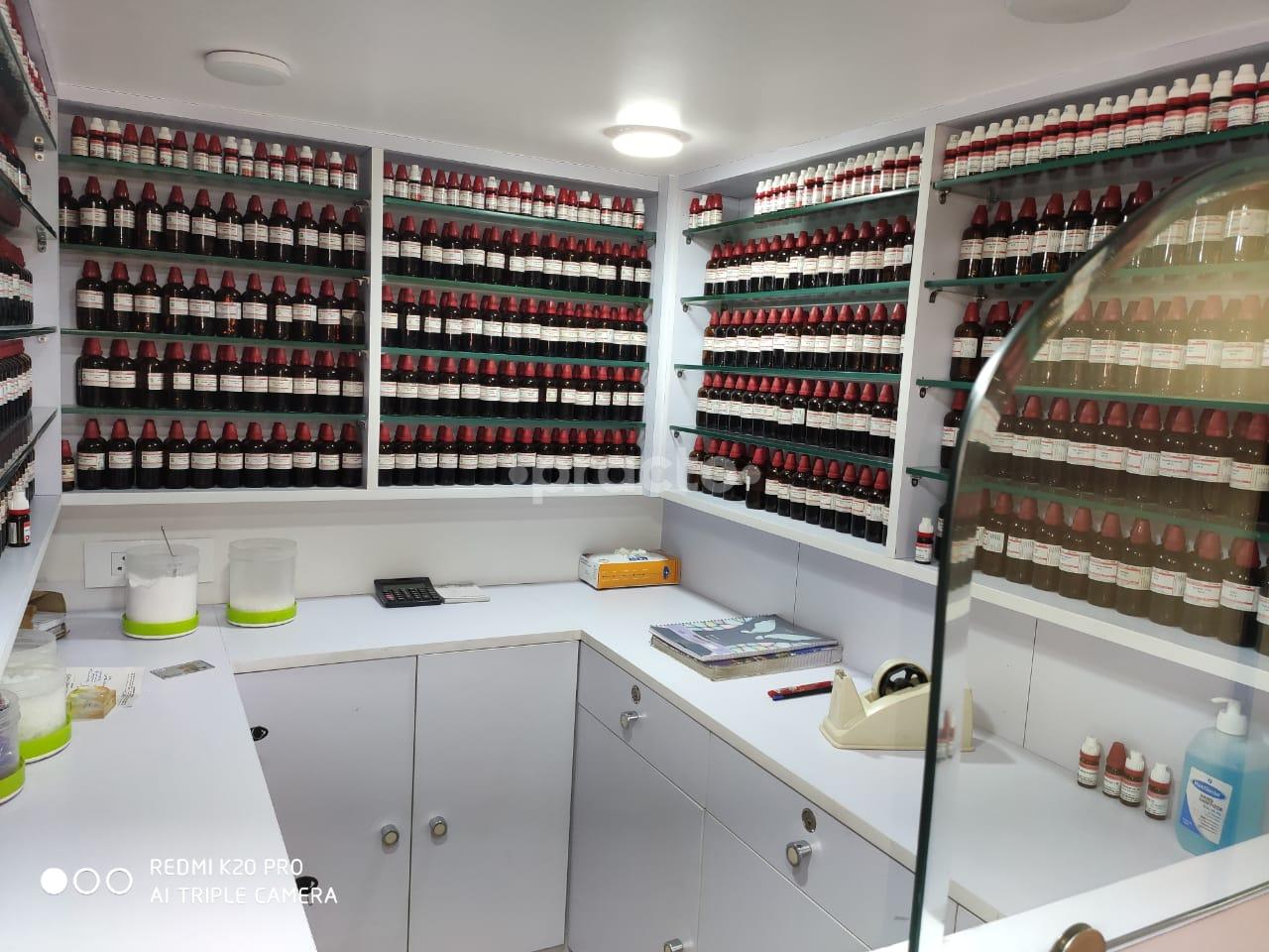 Products Display at Dr. Upadhyaya's Homoeopathy Vasundhra Enclave Delhi