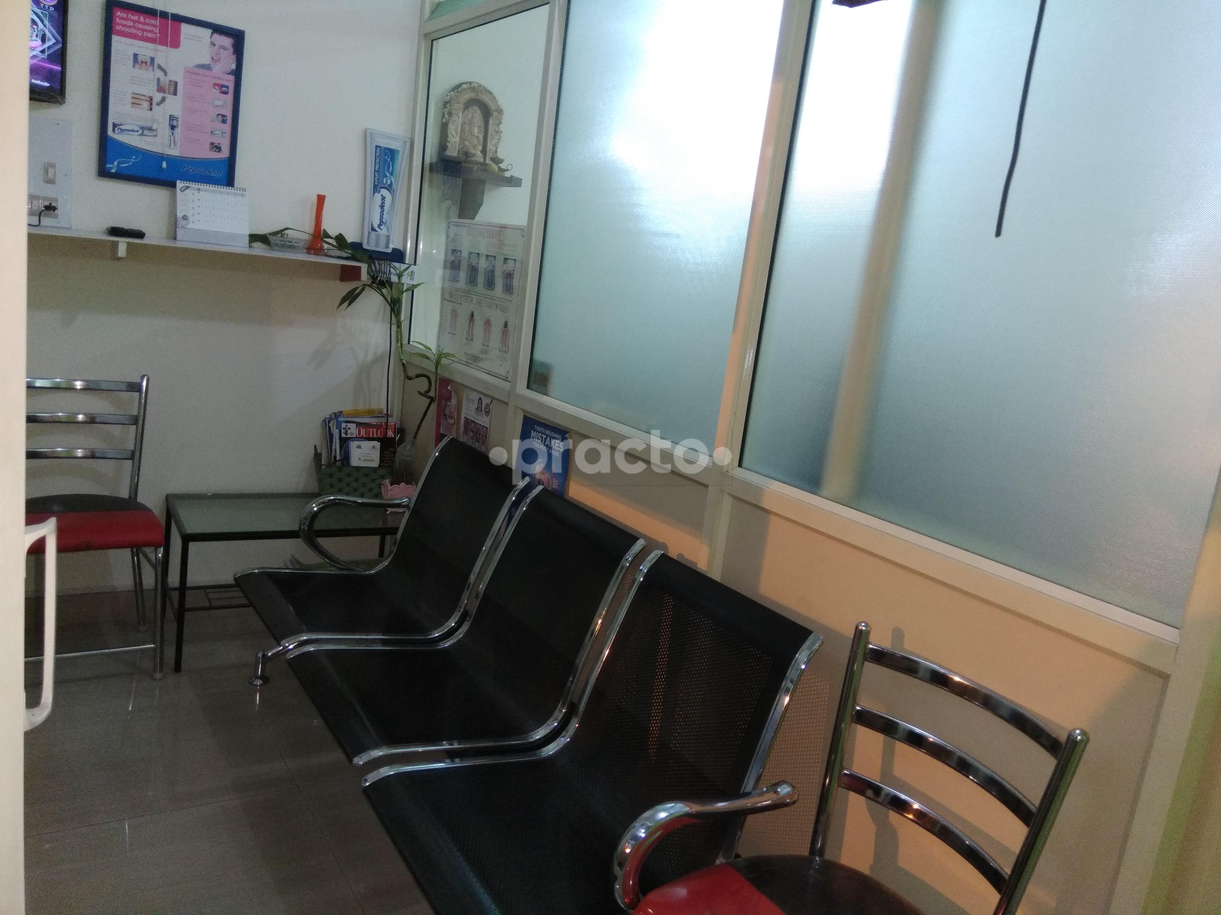 Reception at 32 Smile Dental Care  Banaswadi Bangalore