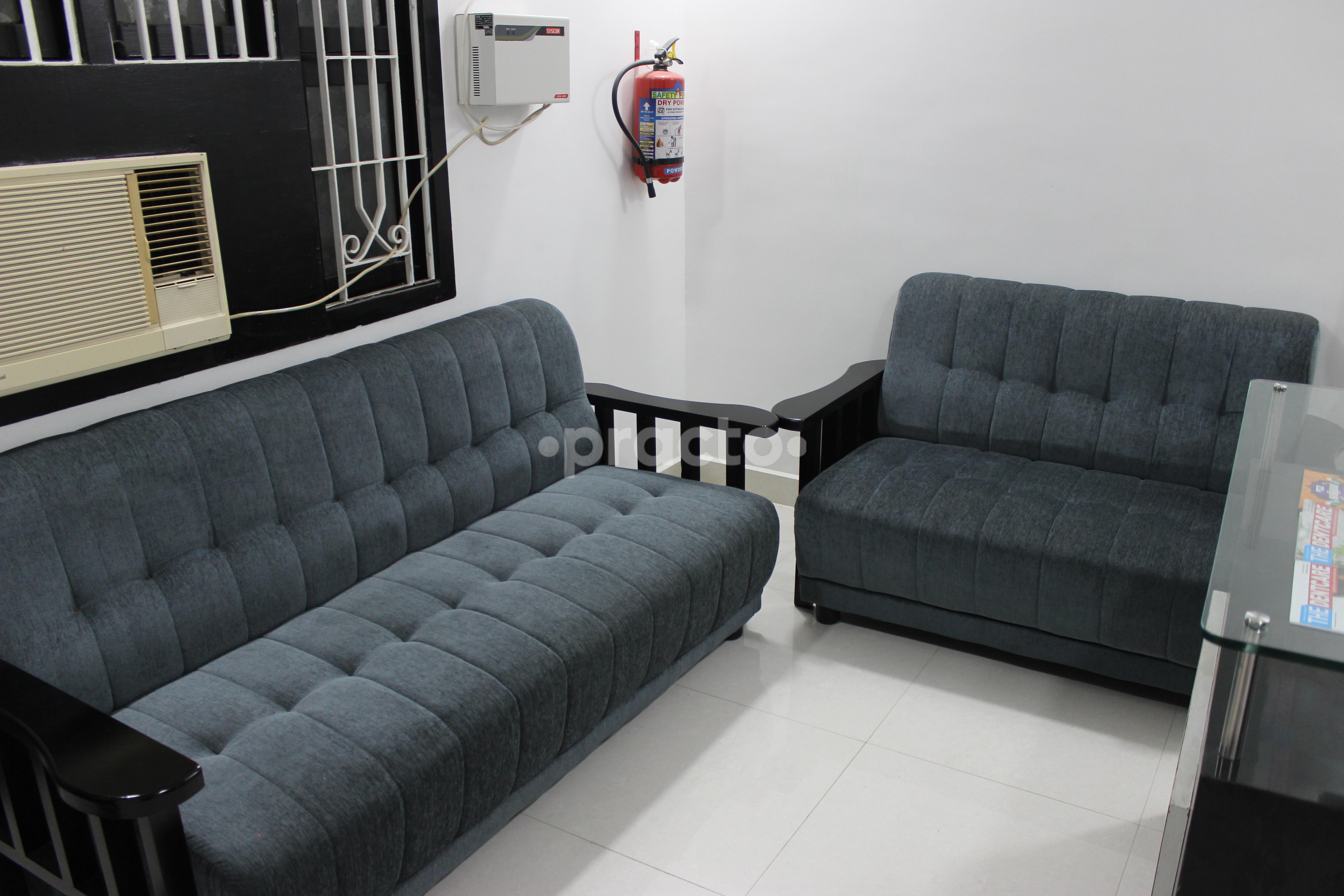 Waiting Area at Smile Art - Dental Clinic Nanganallur Chennai