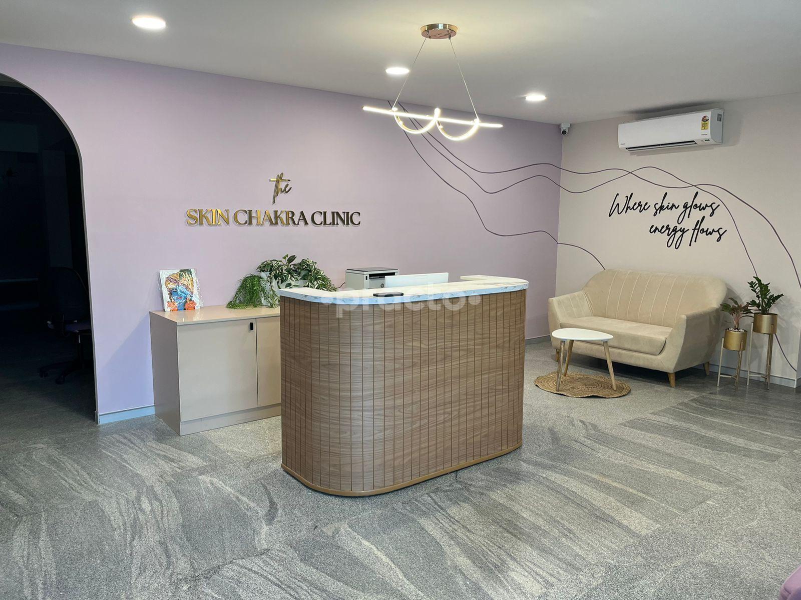 Reception Area at The Skin Chakra Clinic Jakkur Bangalore