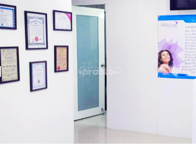 Entrance at Heal And Care NIBM Pune