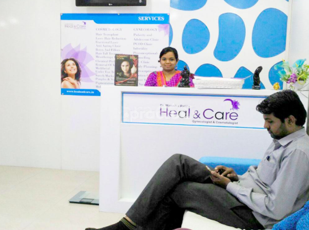 Waiting Area at Heal And Care NIBM Pune