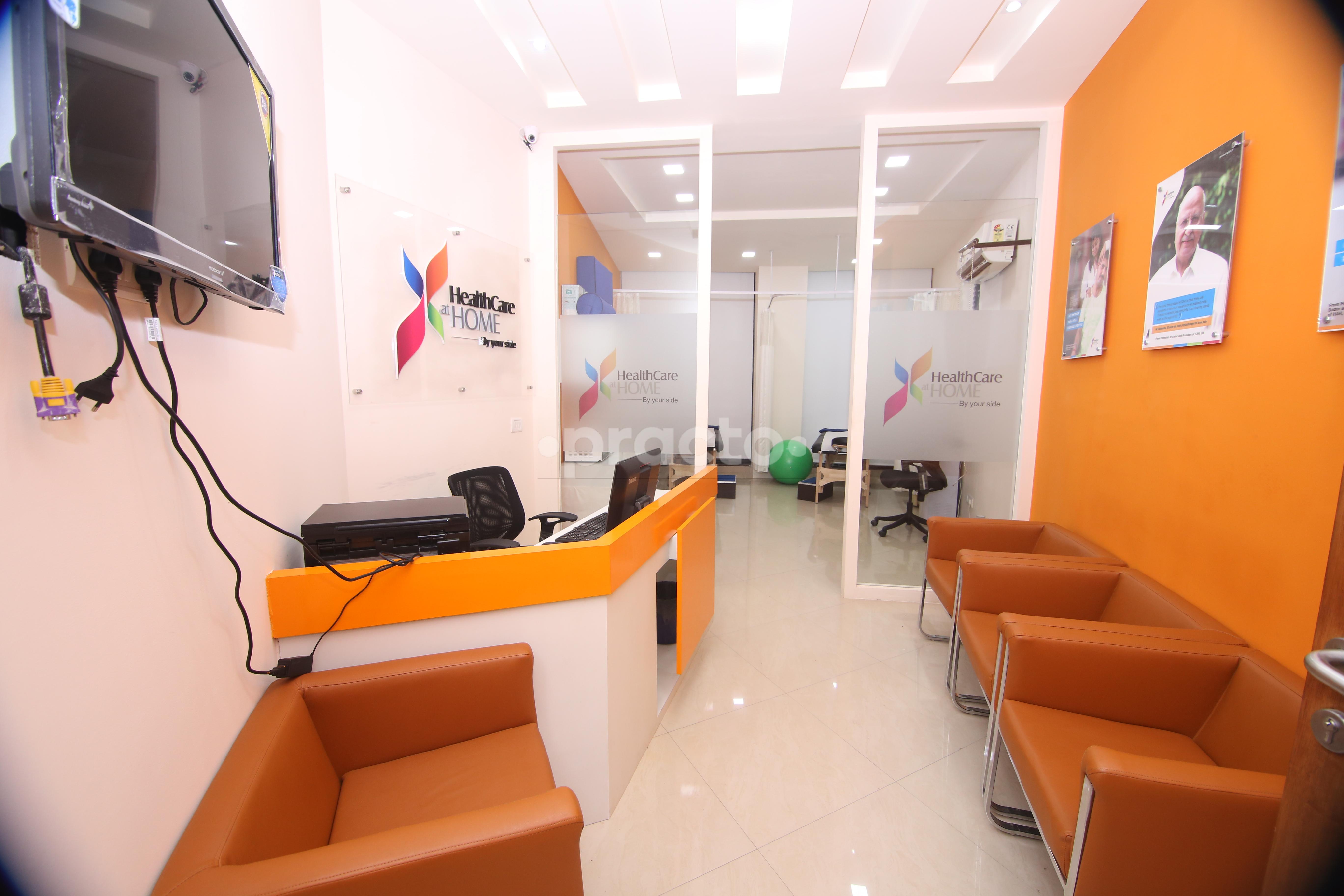 Waiting Area at HCAH Physiotherapy Clinic Indirapuram Ghaziabad