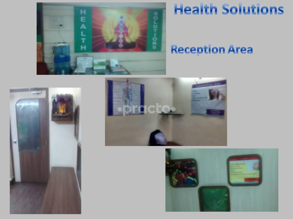 Reception Area at Health Solutions Mulund East Mumbai