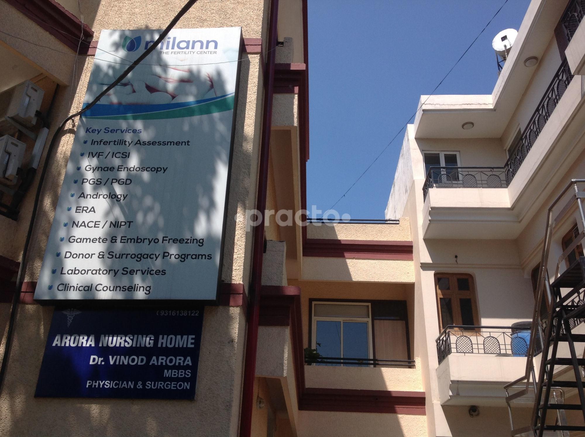 Milann Fertility Hospital Sector 46 Chandigarh