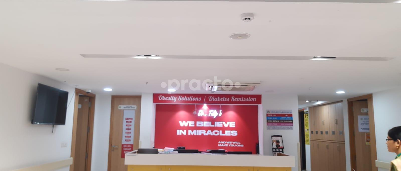 Reception Area at Dr. Tulip's Tods JP Nagar Bangalore