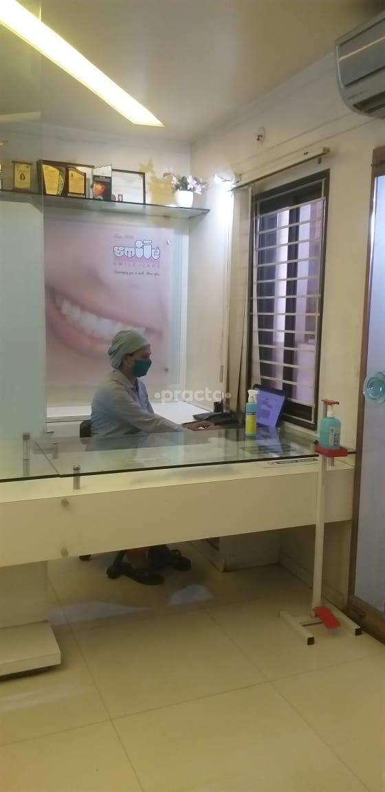 Reception Area at Smile Care Jalna Road Aurangabad
