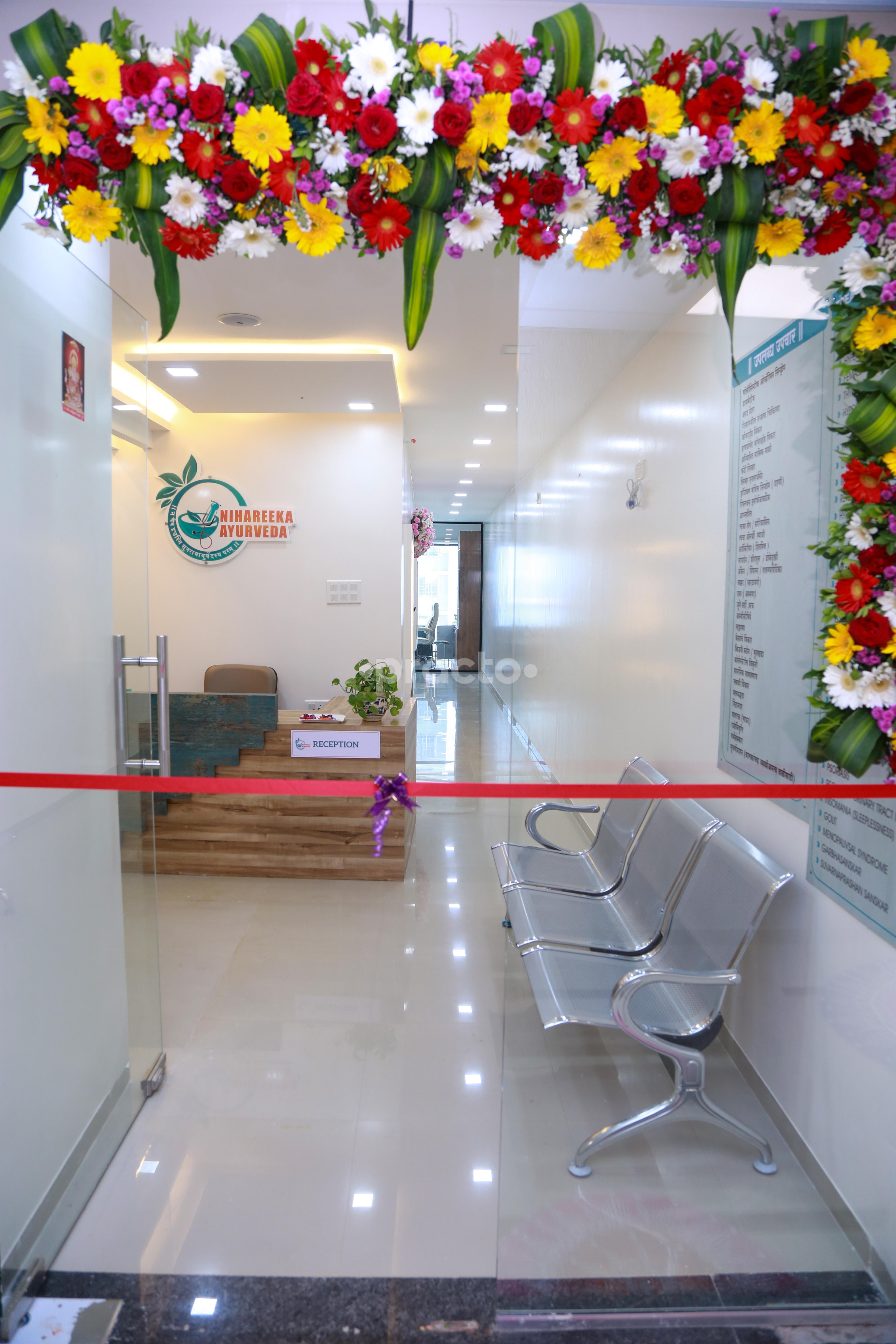 Entrance at Nihareeka Ayurveda Clinic & Panchakarma Centre Kharadi Pune