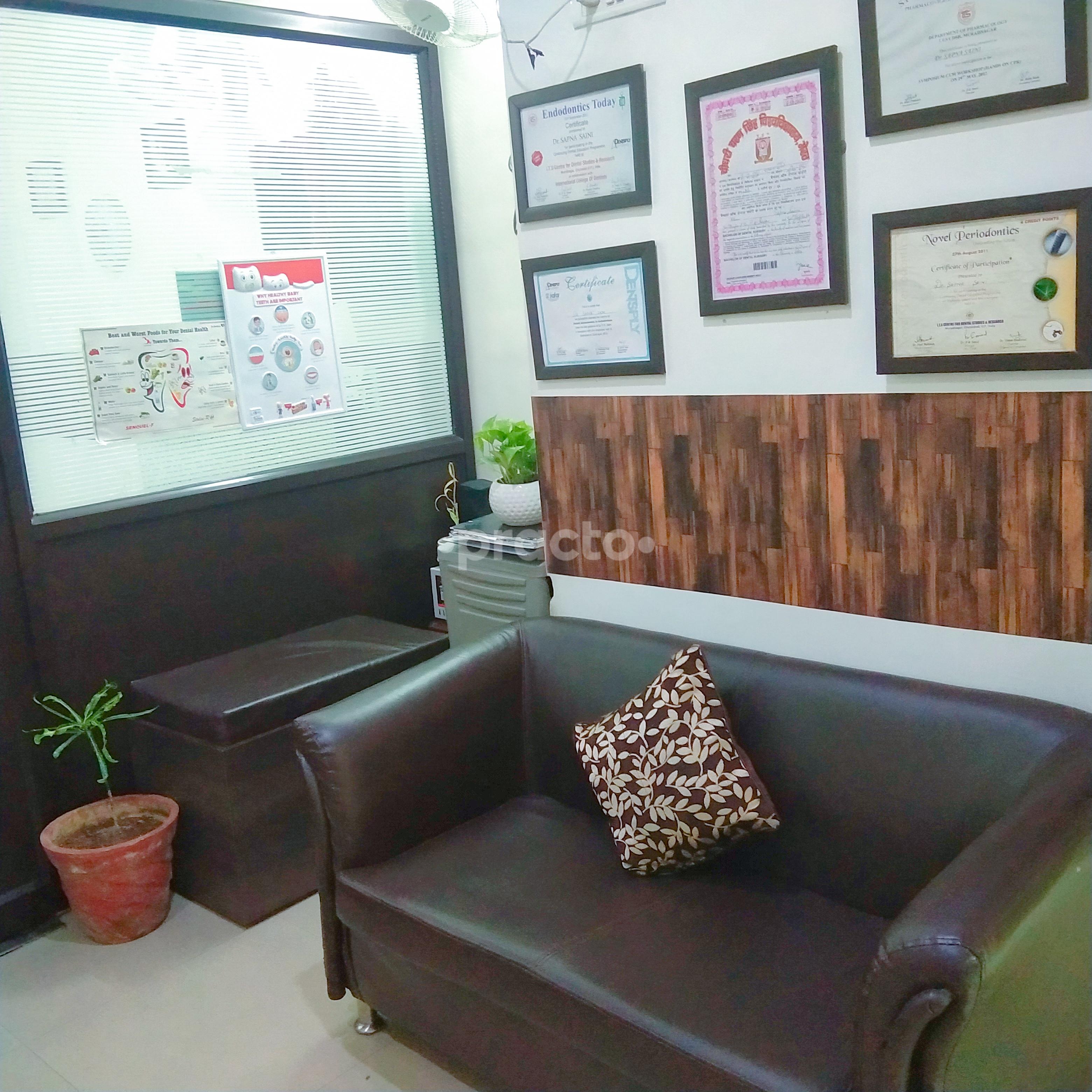 Reception at Dental Smiles Sector 1 Greater Noida