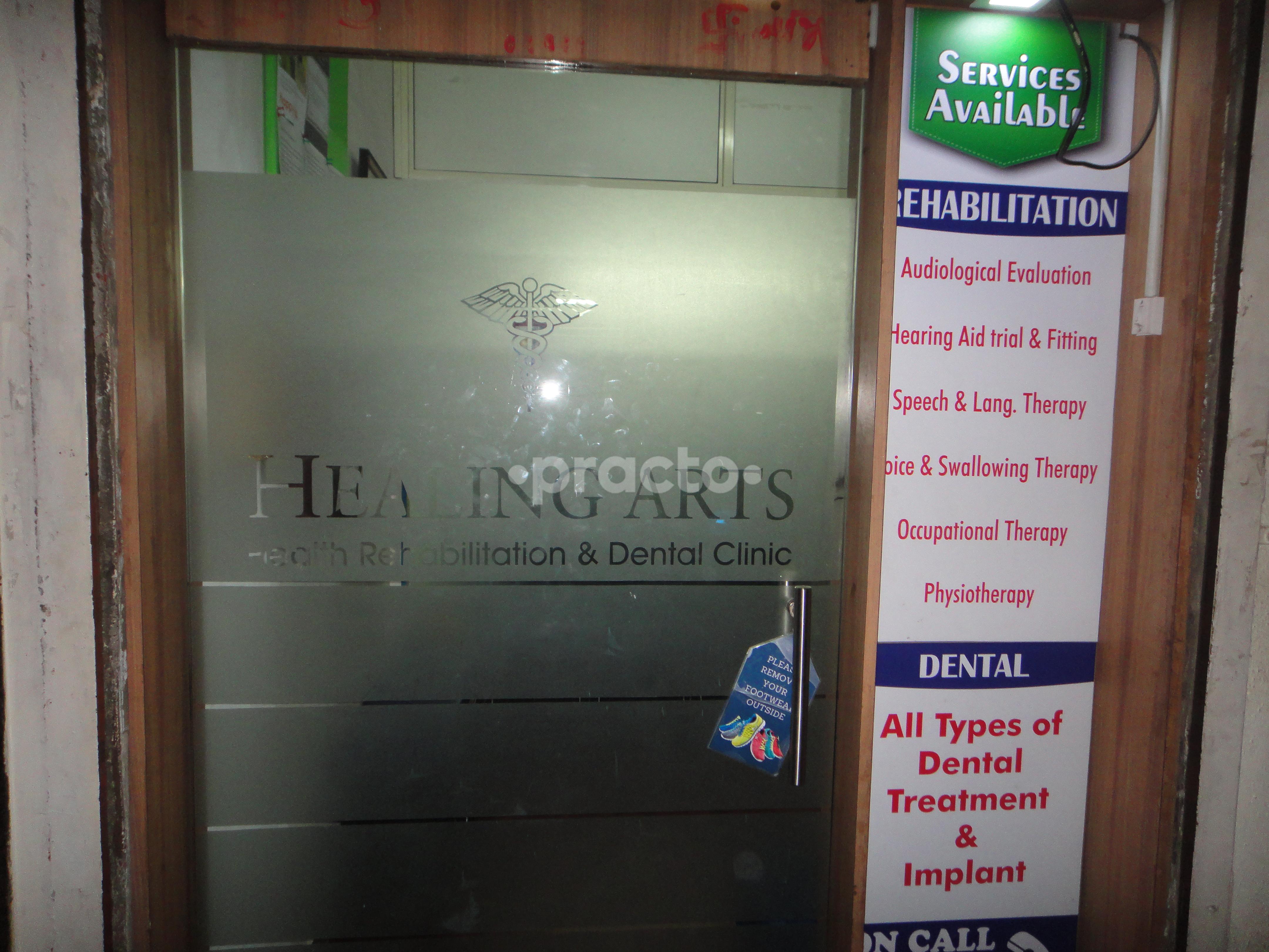 Entrance at Healing Arts Clinic Malad West Mumbai