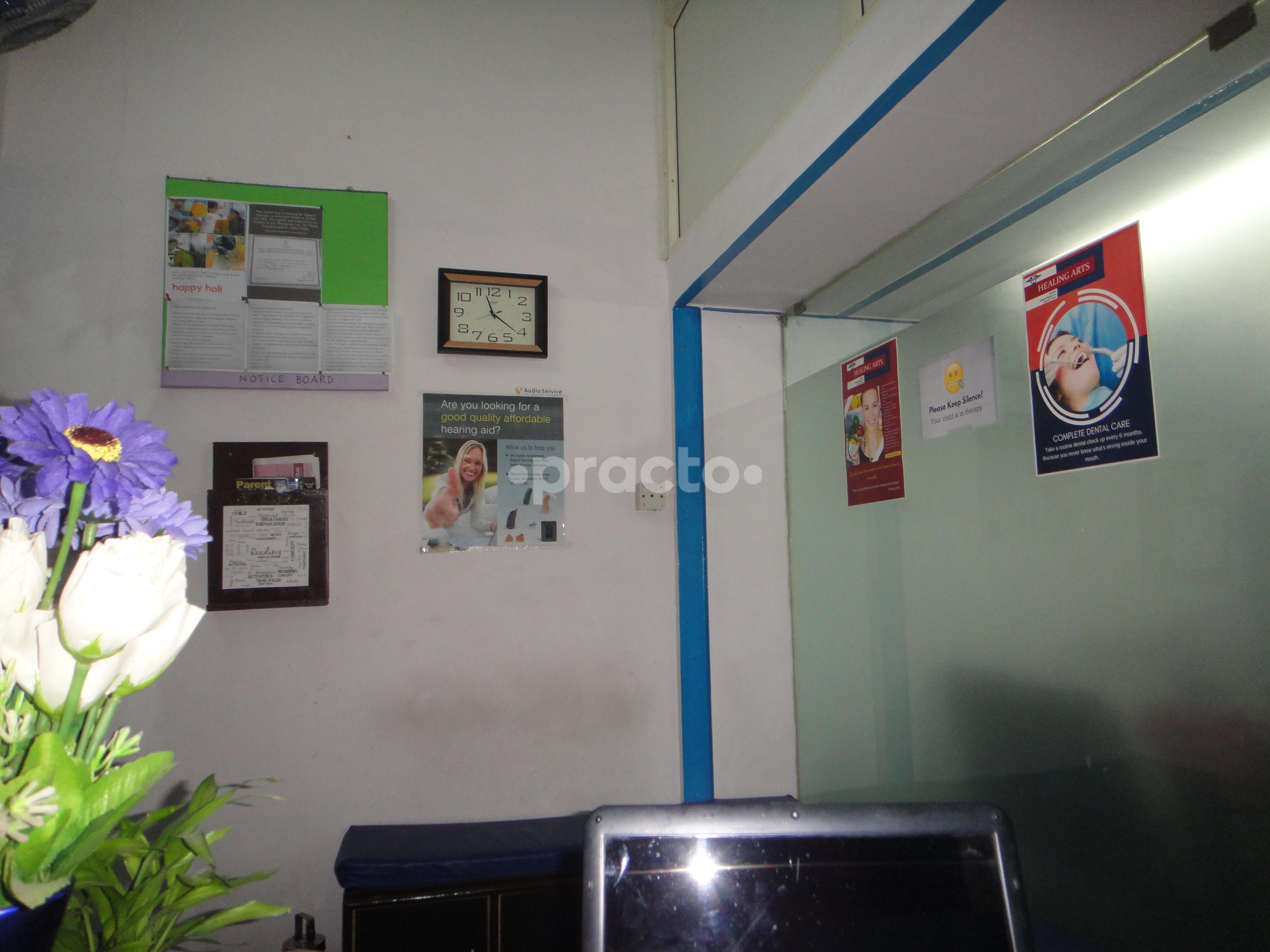 Waiting Area at Healing Arts Clinic Malad West Mumbai