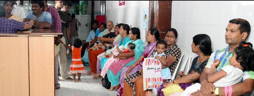 Reception at Arokia Annai Physiotherapy Urapakkam Chennai