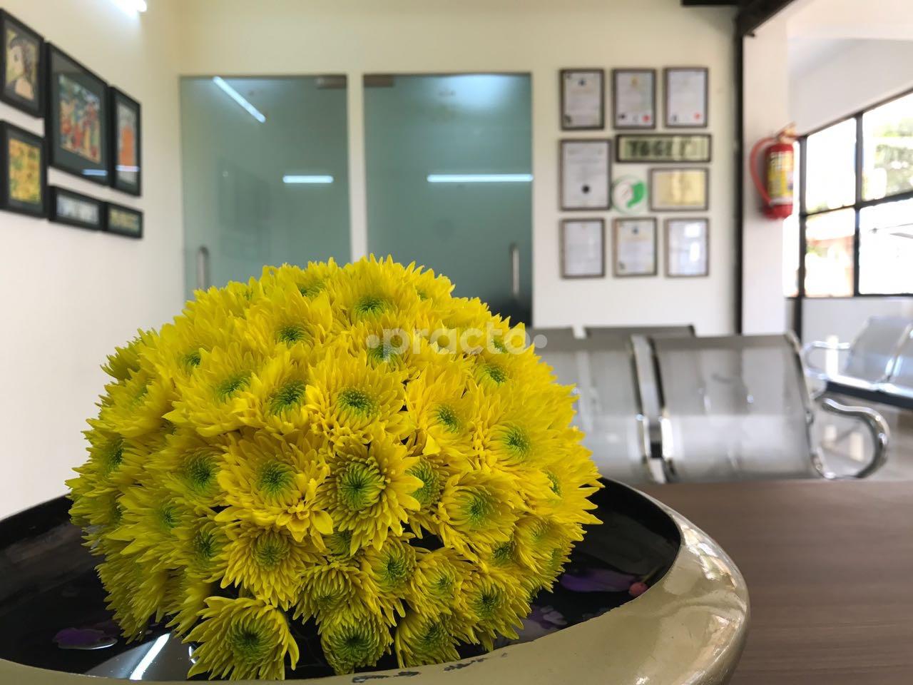 Waiting Area at Yogin's Clinic Bannerghatta Road Bangalore