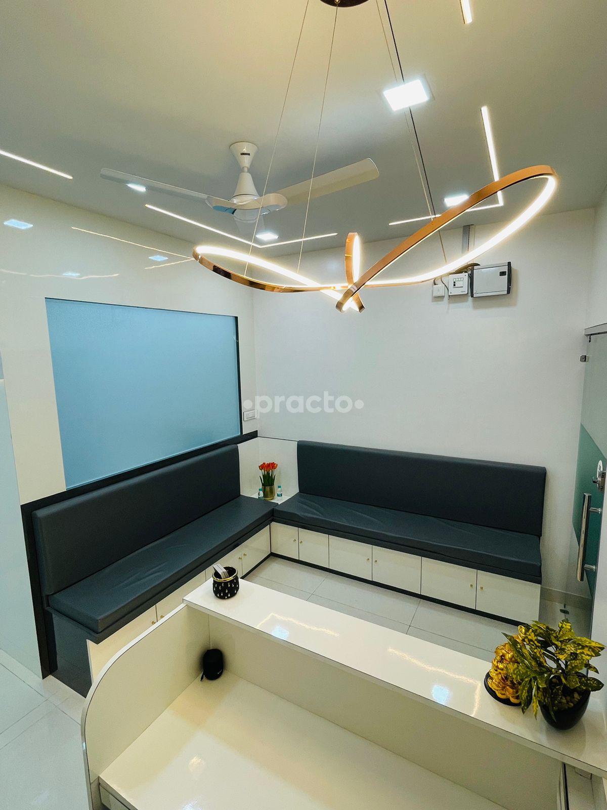Reception Area at Platinum Smile Dental Clinic Hadapsar Pune