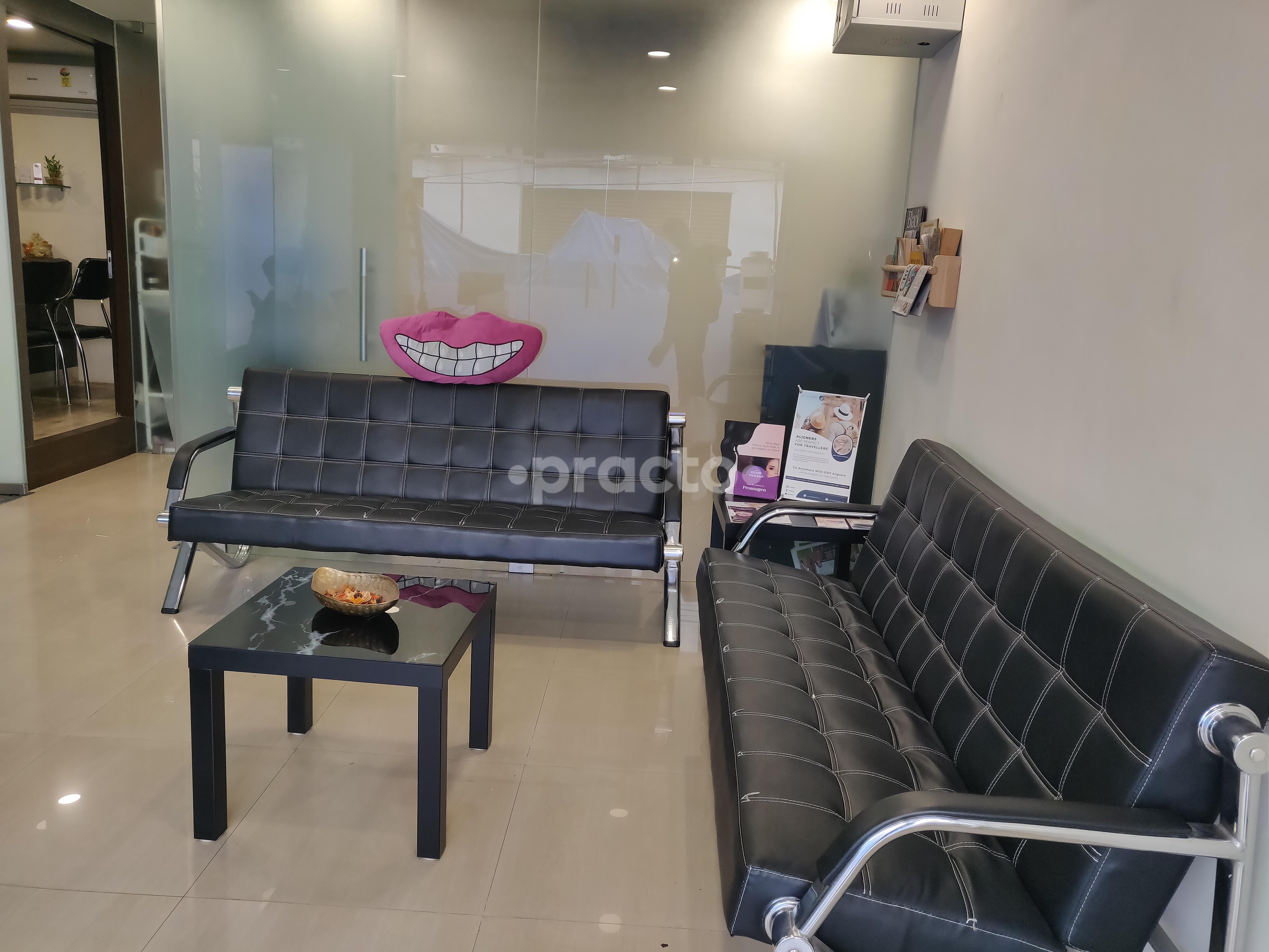 Reception Area at Comfort Dental Clinic Himayat Nagar Hyderabad