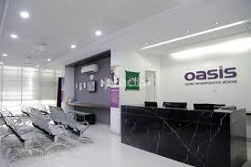 Waiting Area at Oasis Fertility Anna Nagar Chennai