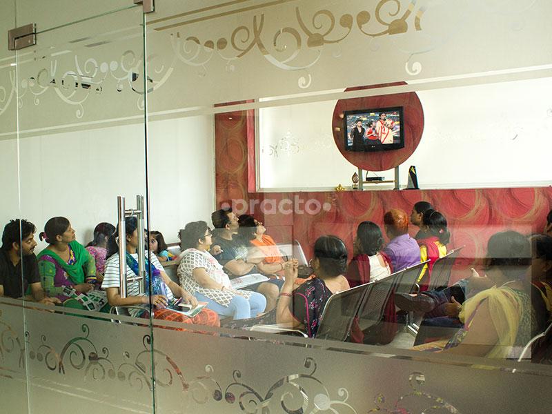 Waiting Area at Shree Narayan Hospital Indirapuram Ghaziabad