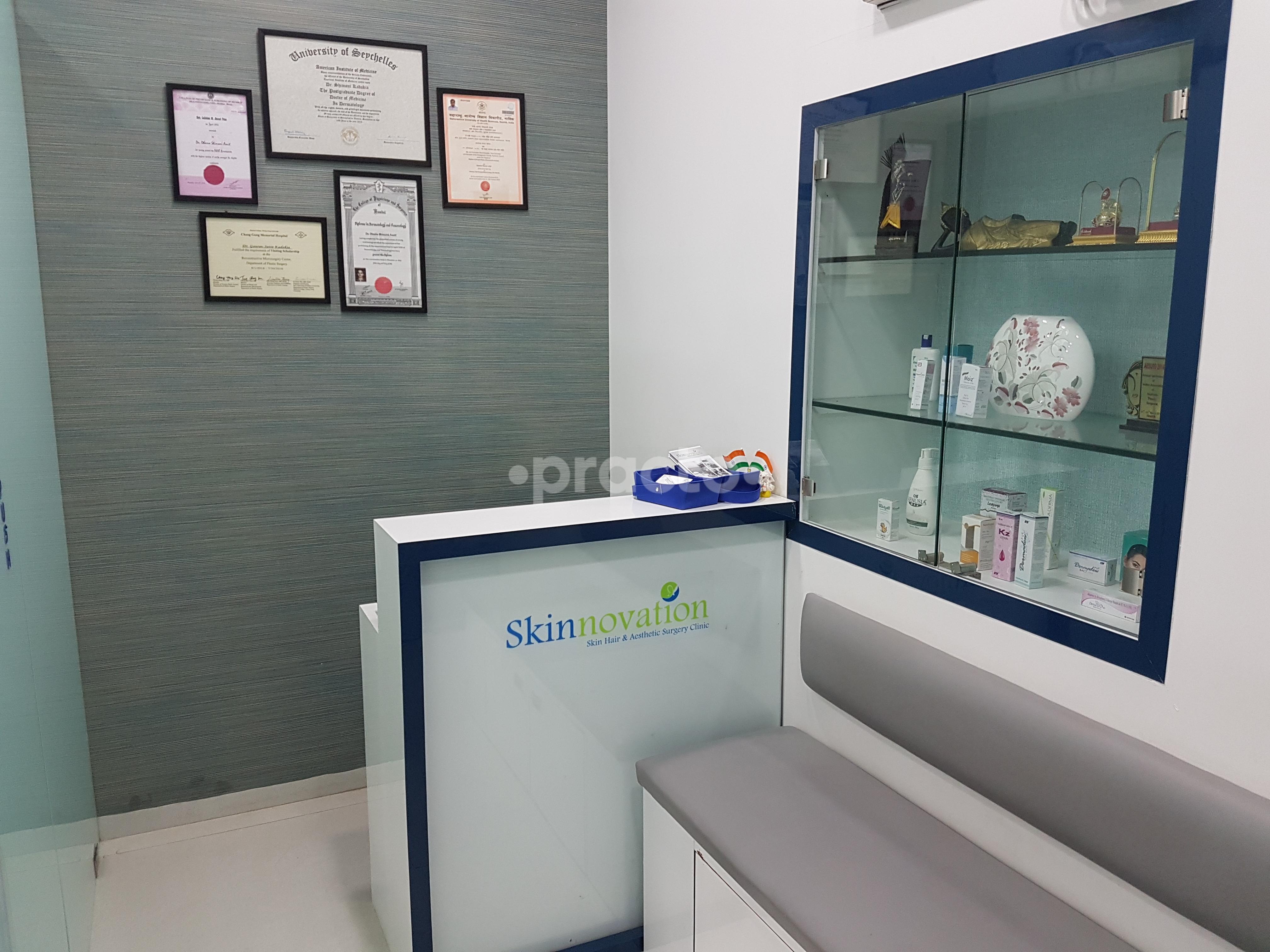 Reception at Skinnovation Girgaon Mumbai