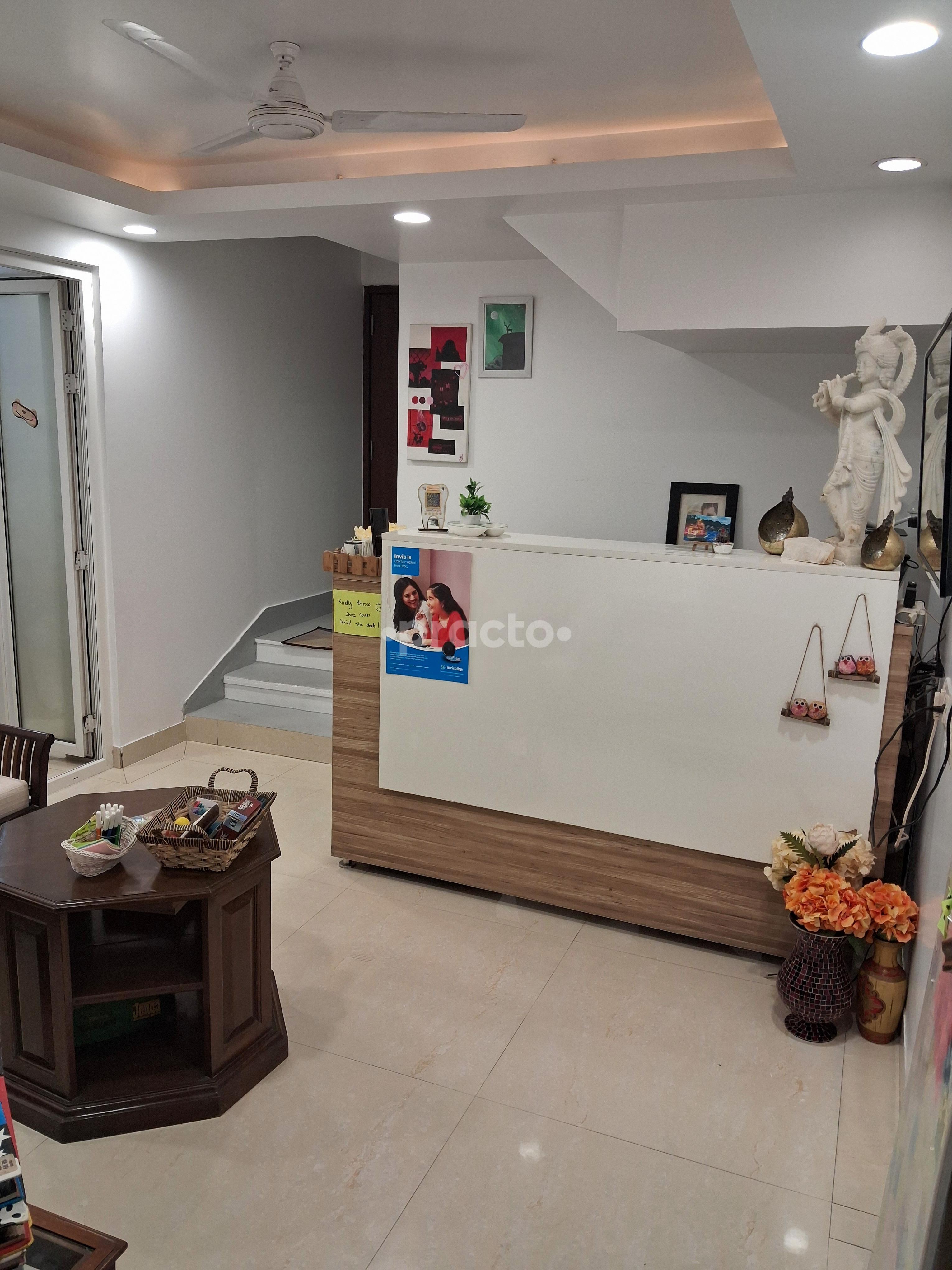 Reception Area at Smayan Dental Consultancy Hauz Khas Delhi