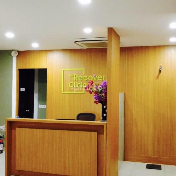 Reception at The Recover Clinic Defence Colony Delhi