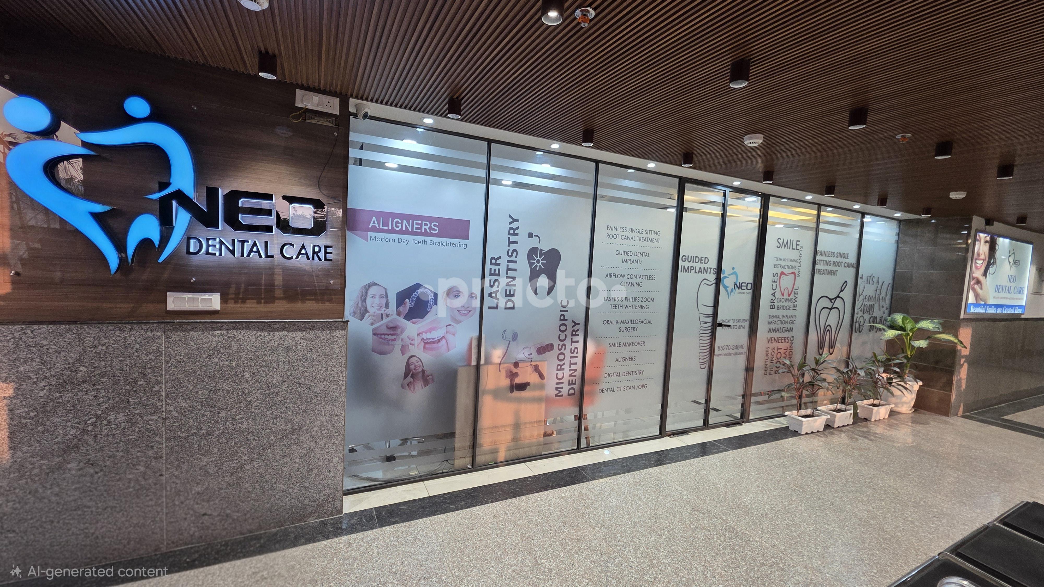 Outside Area at Neo Dental Care Sector 50 Noida