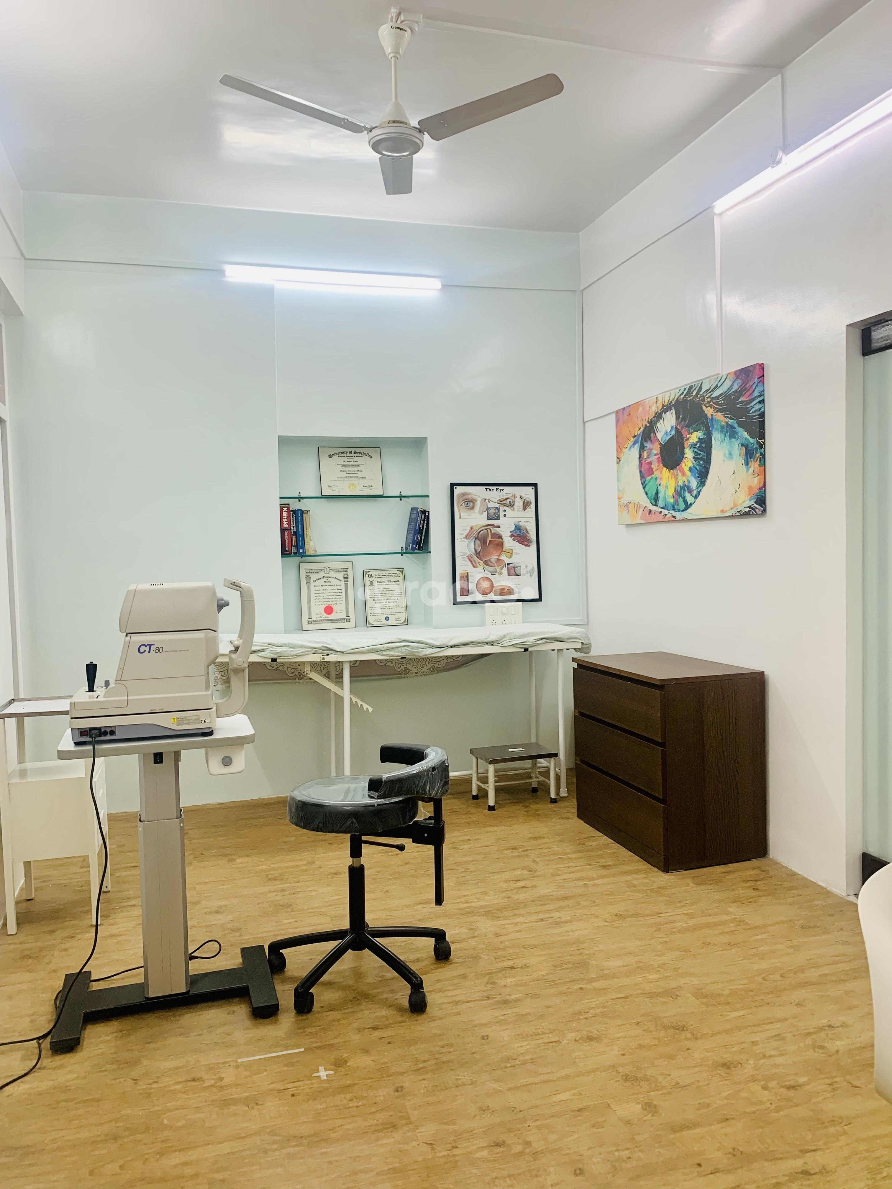 Consultation Room at Nahar Eye Clinic Shanti Nagar Pune