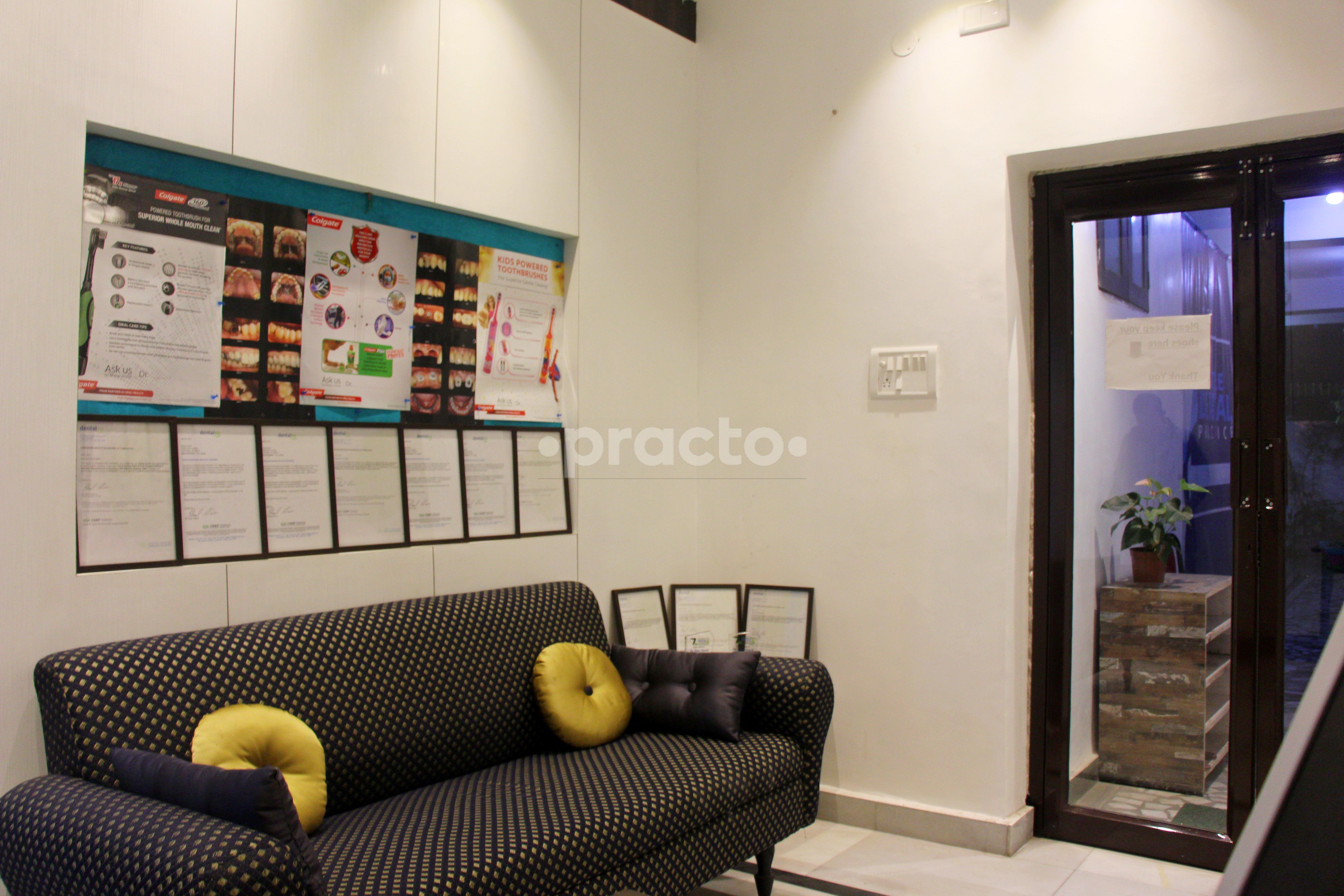 Reception at Lifestyle Dental Practice Gomtinagar Lucknow