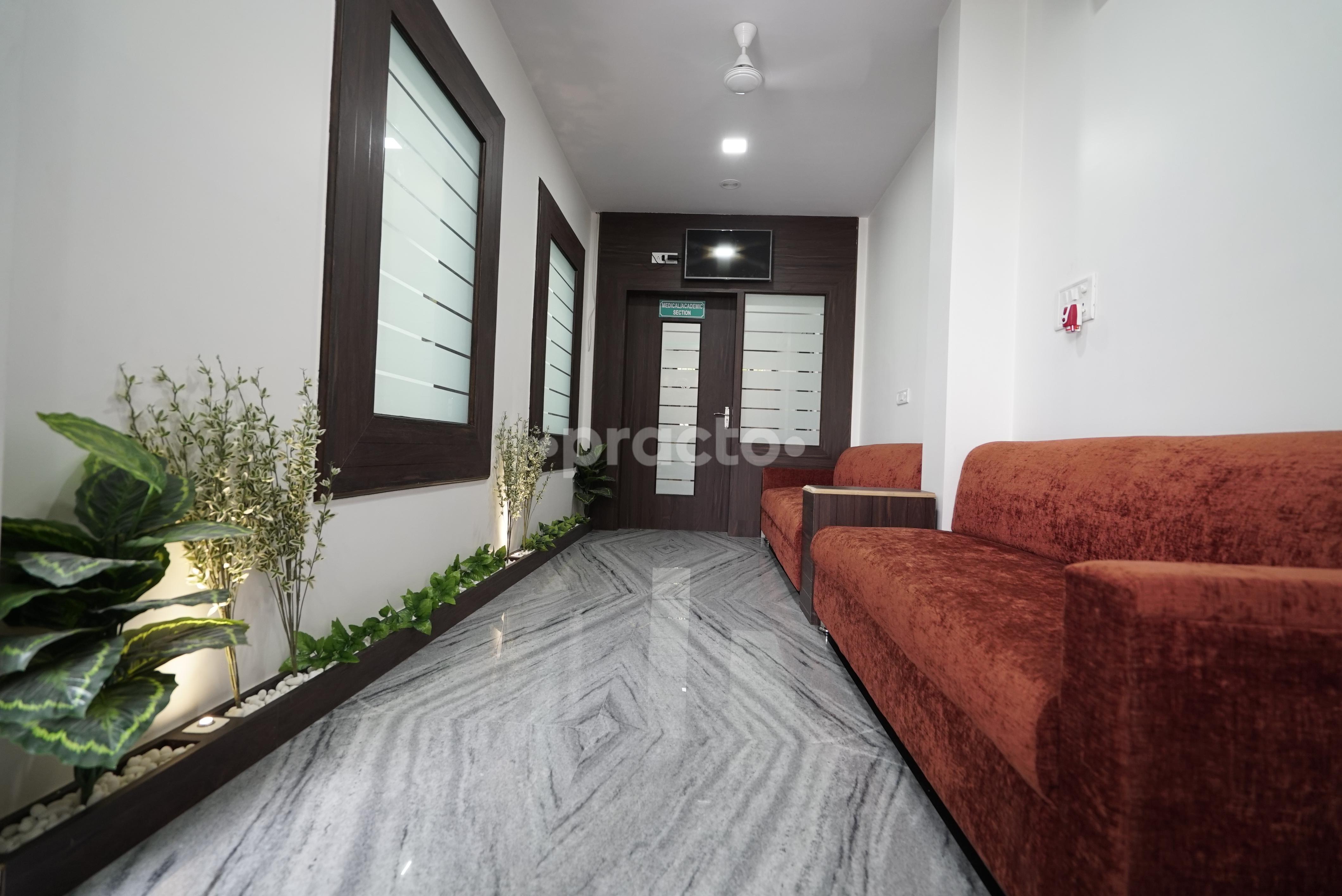 Waiting Area at Nawal's Ivory Dental Clinic Bajaj Nagar Jaipur