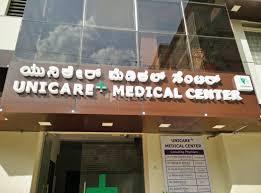 Entrance at Unicare+ Medical Center Richards Town Bangalore