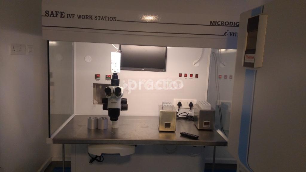 Reception Area at Parampara Fertility & Gynaec Centre Kilpauk Chennai