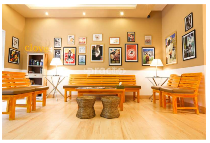 Reception at Clove Dental Koramangala 5 Block Bangalore