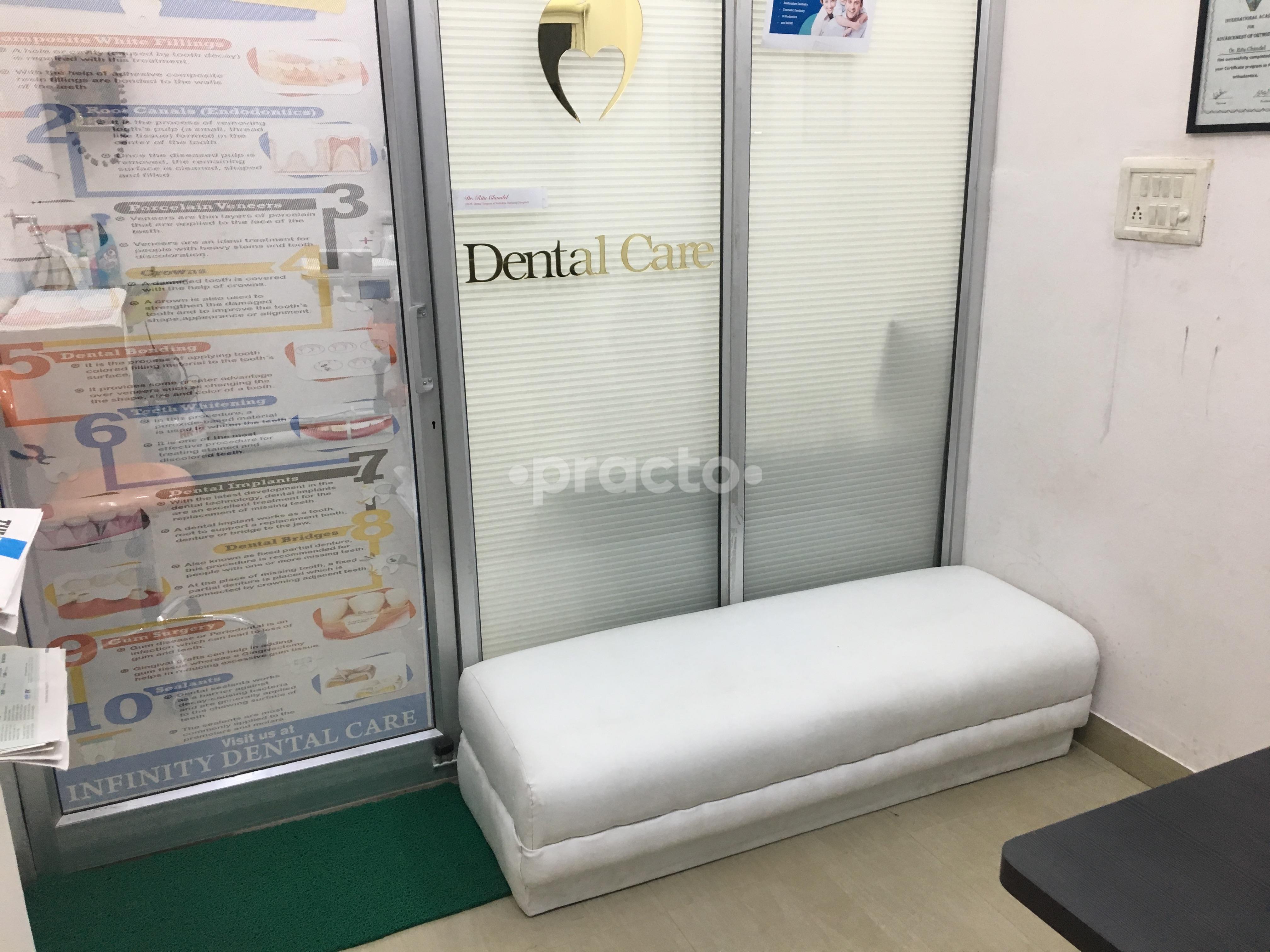 Waiting Area at Infinity Dental Care Gopalpura Jaipur