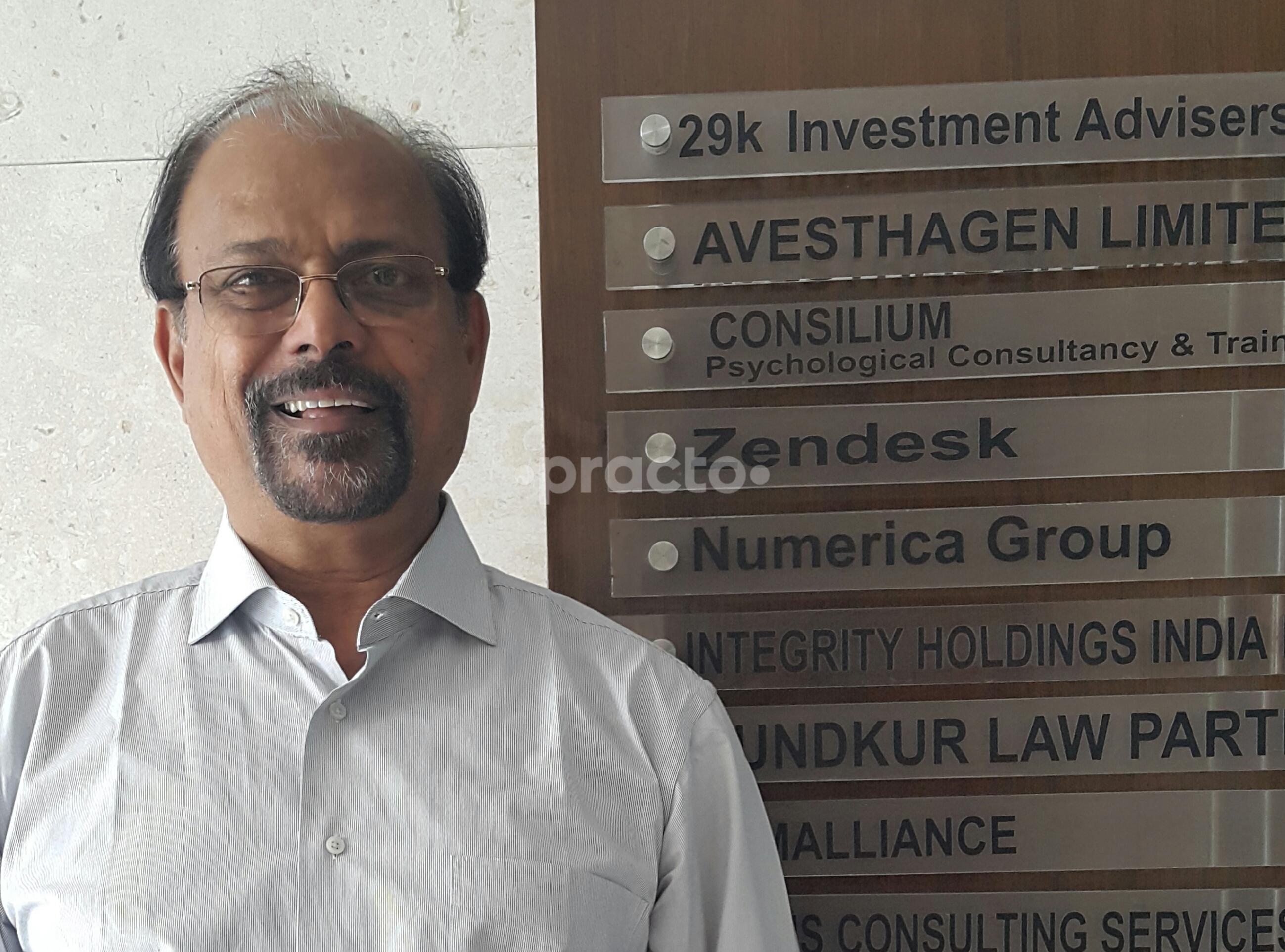 Reception at Consilium Psychological Consultants Kasturba Road Bangalore
