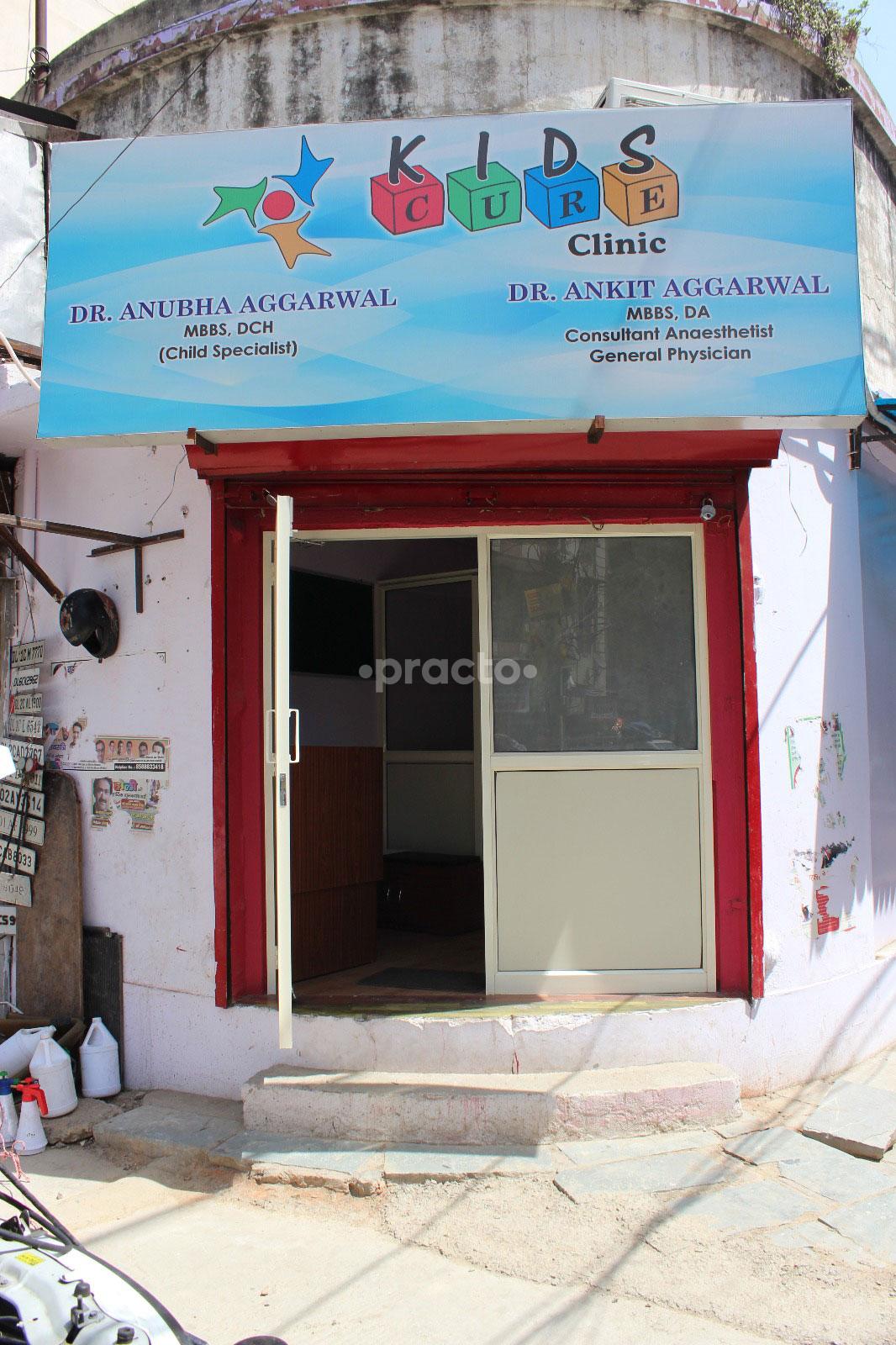 Entrance at Kids Cure Clinic Rana Pratap Bagh Delhi