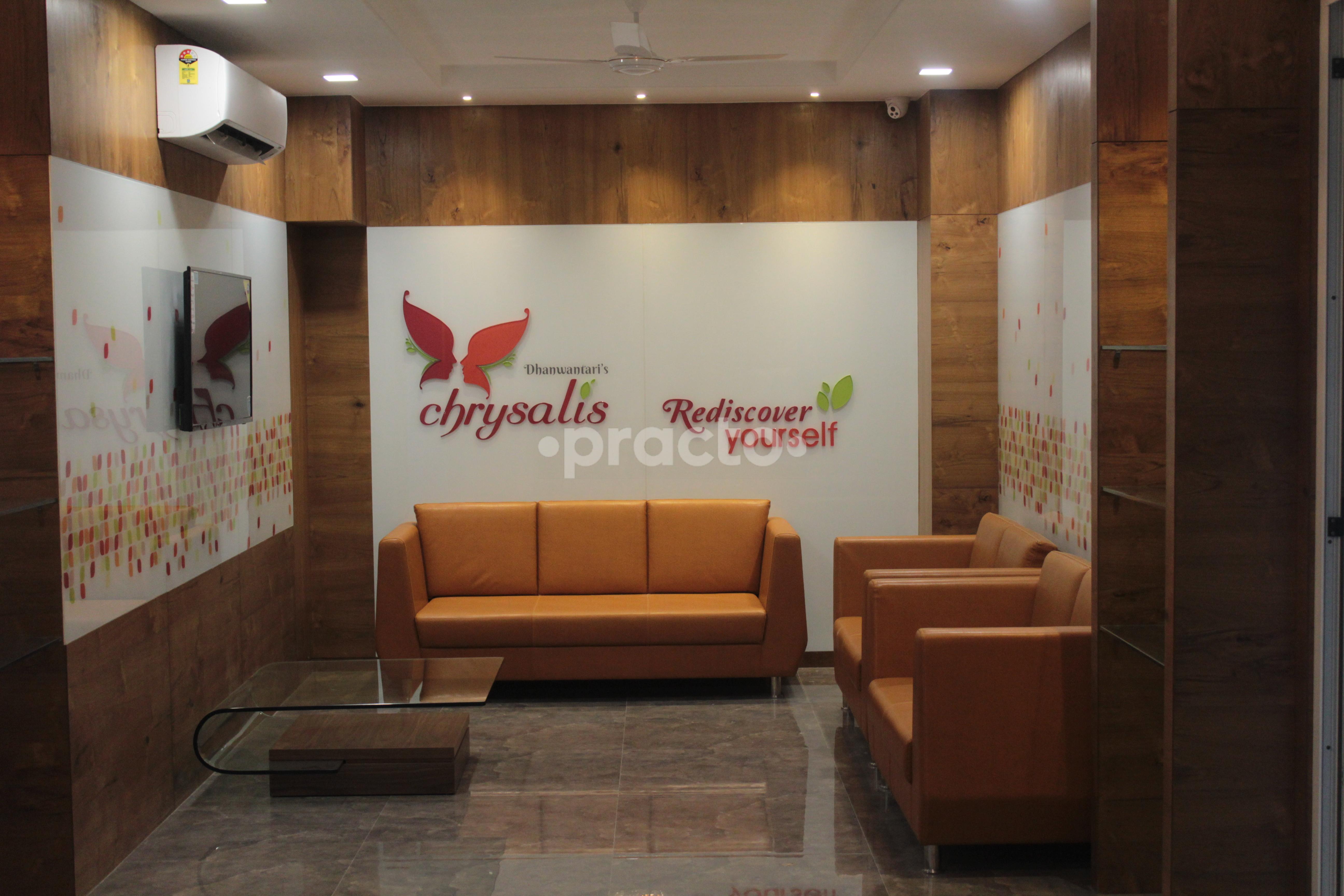 Waiting Area at Dhanwantari's Chrysalis Ravet Pune