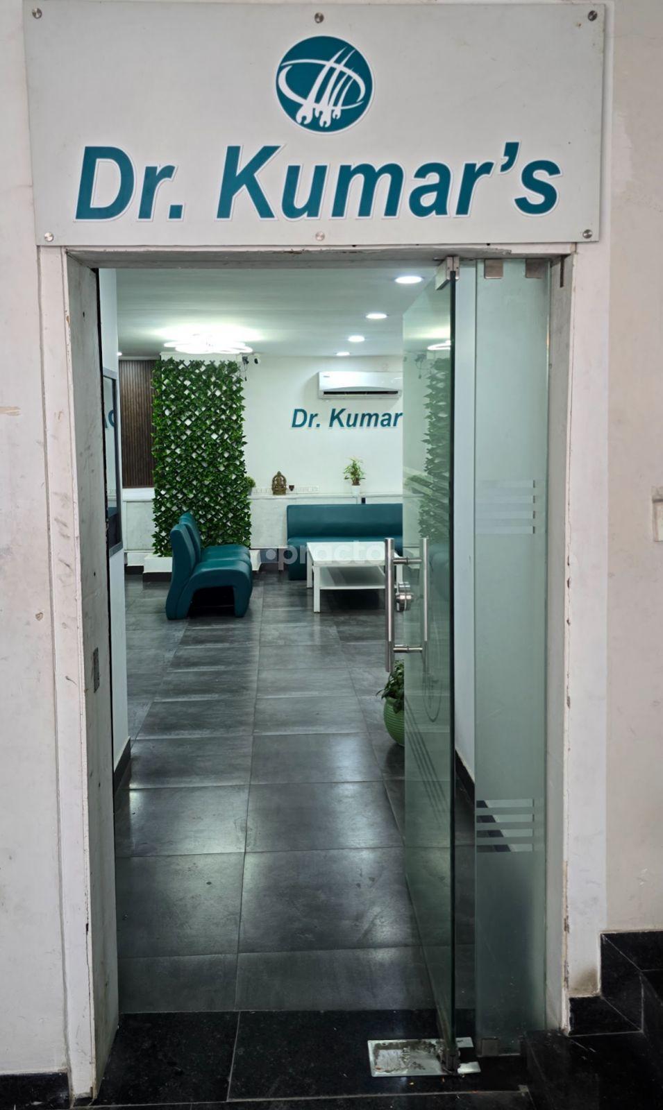 Establishment board at Dr. Kumar's Hair Care Centre Kondapur Hyderabad