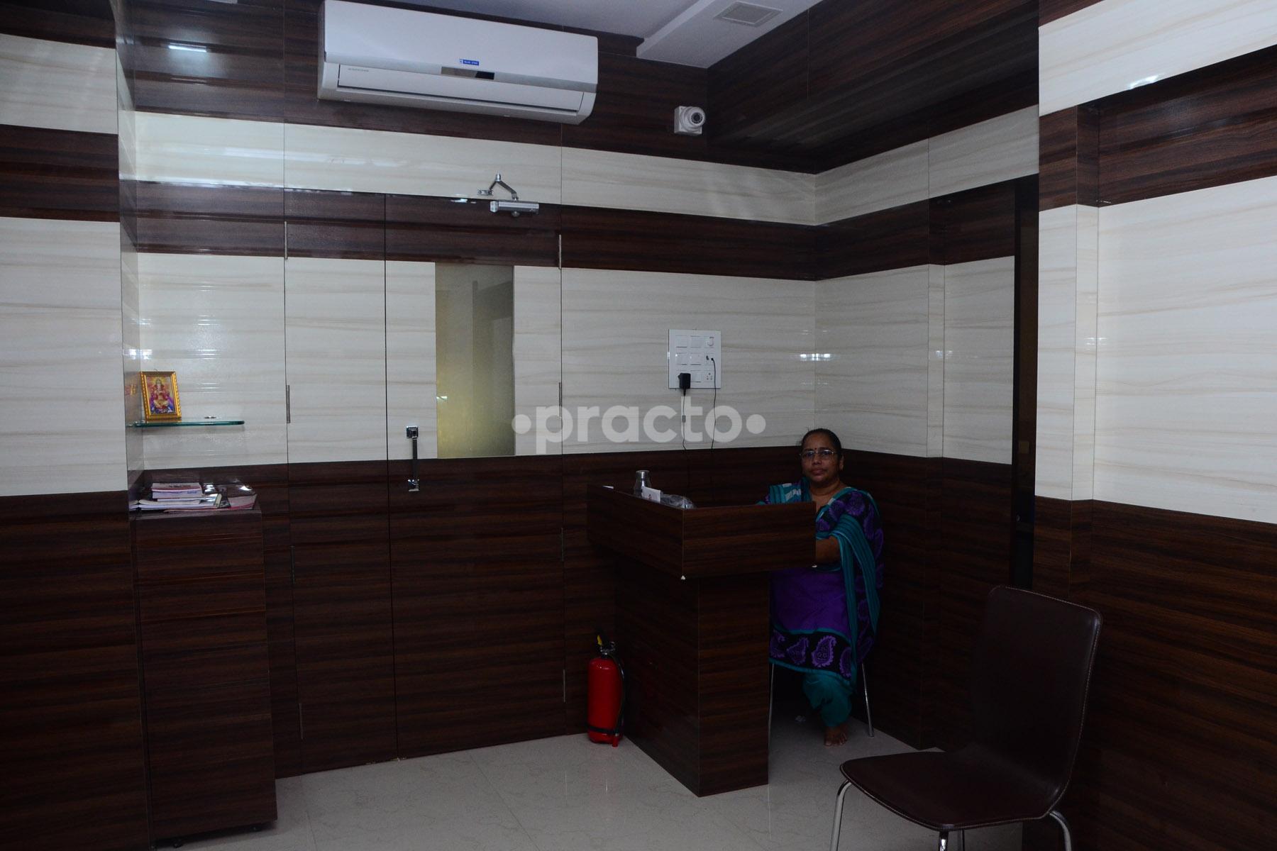 Reception at Saffron Maternity and Nursing Home Borivali West Mumbai