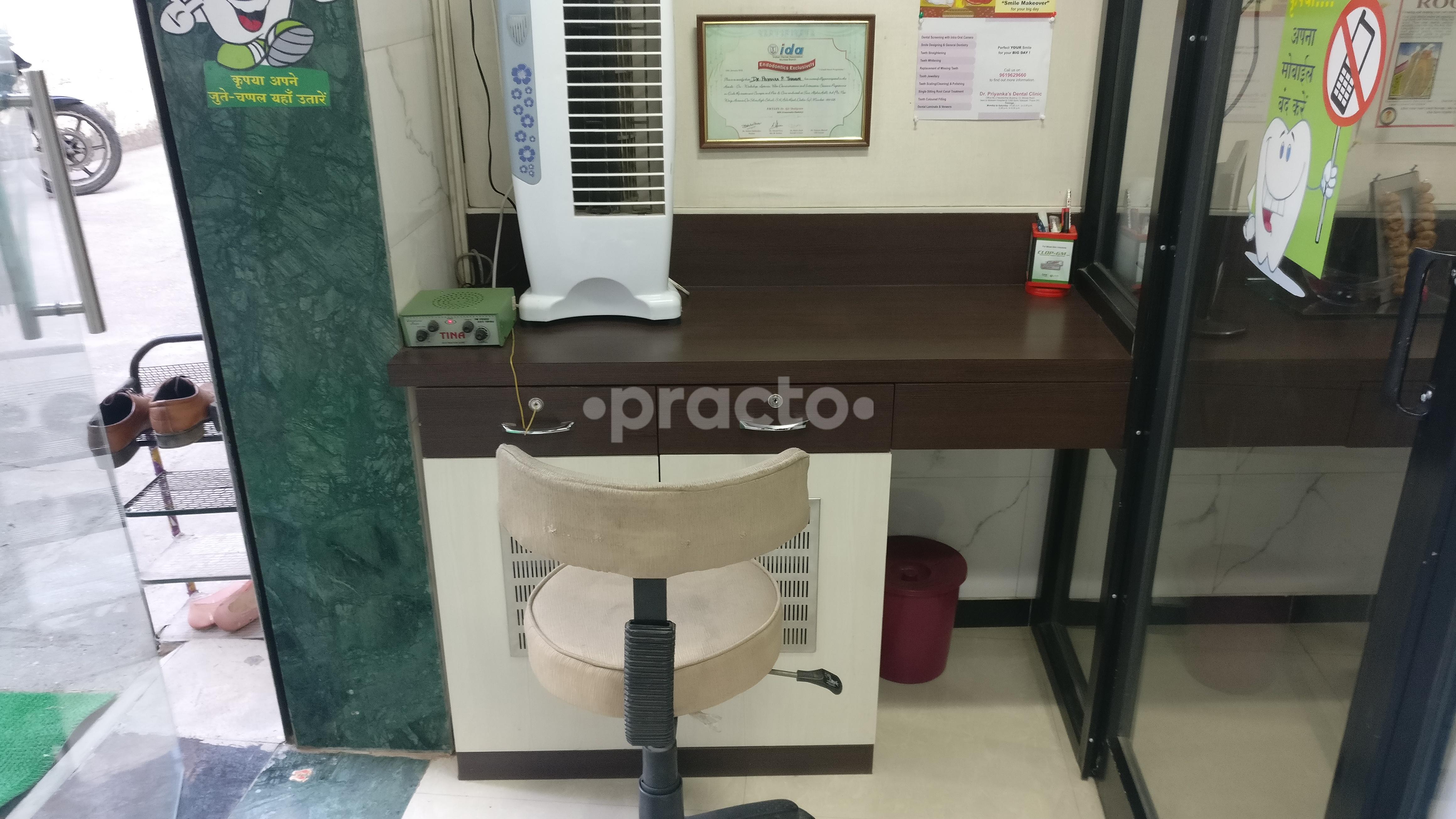 Reception at Dr. Priyanka's Dental Clinic Thane West Thane