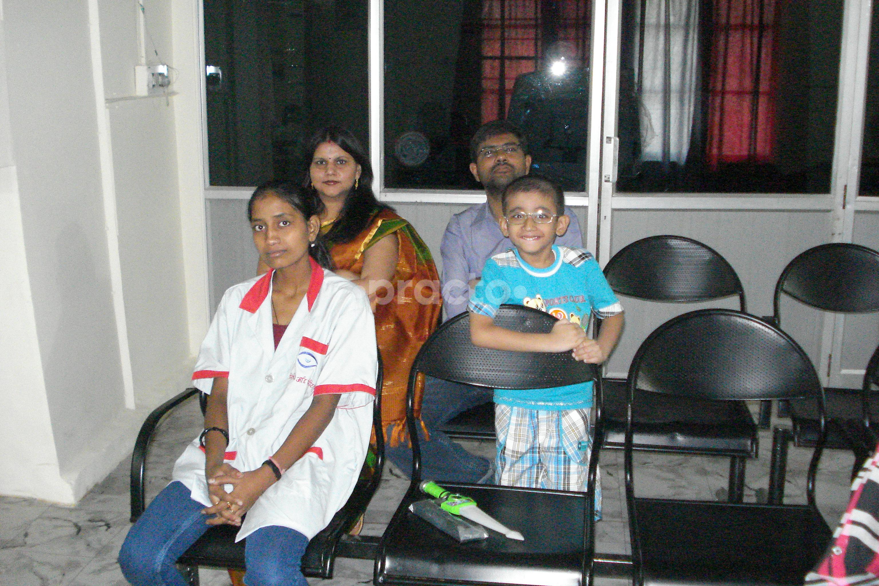 Waiting Area at Nidhi Eye & Multispeciality Hospital Shahaganj Agra