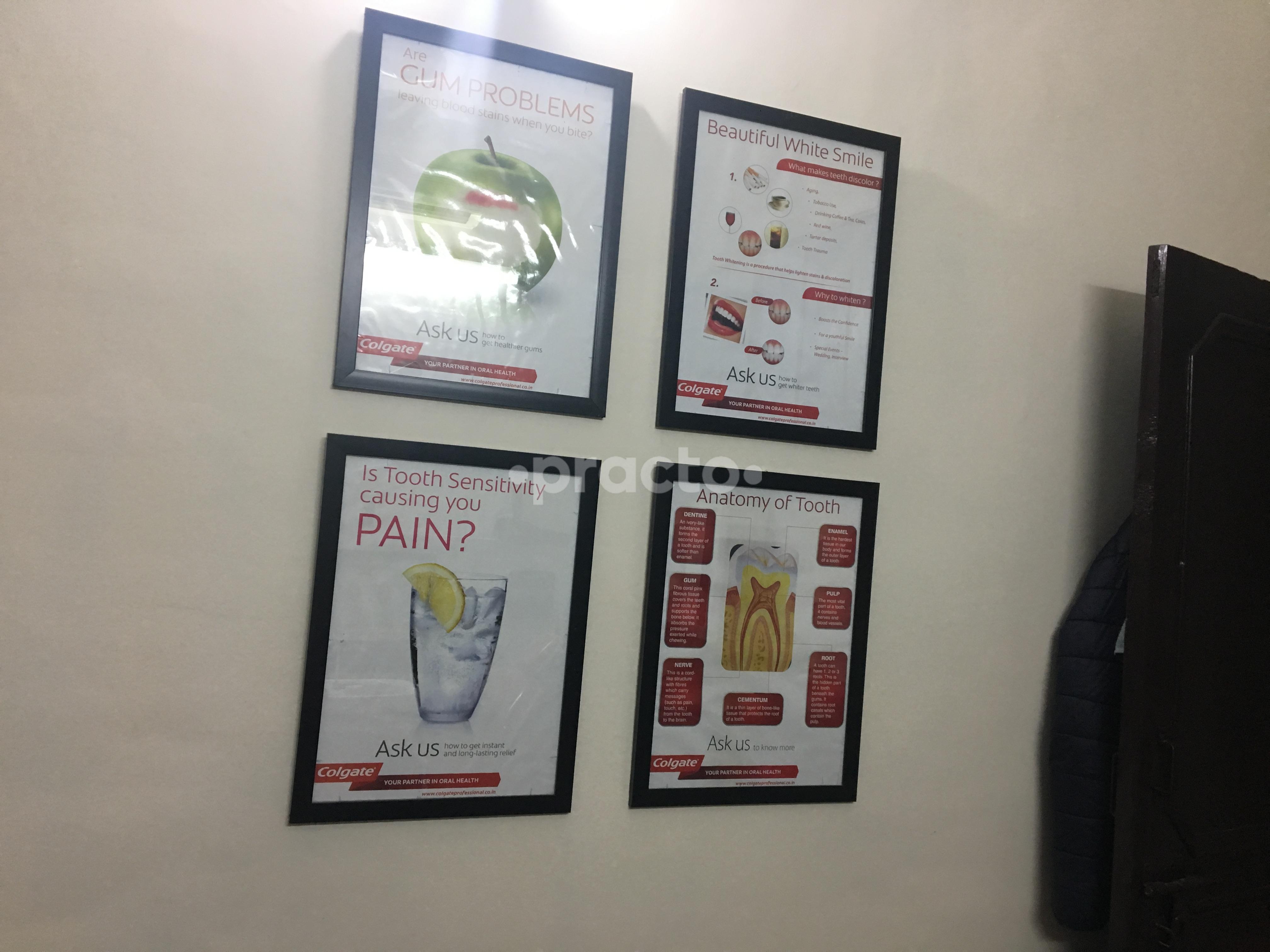 Waiting Area at Smile Care Dental Clinic Okhla Delhi