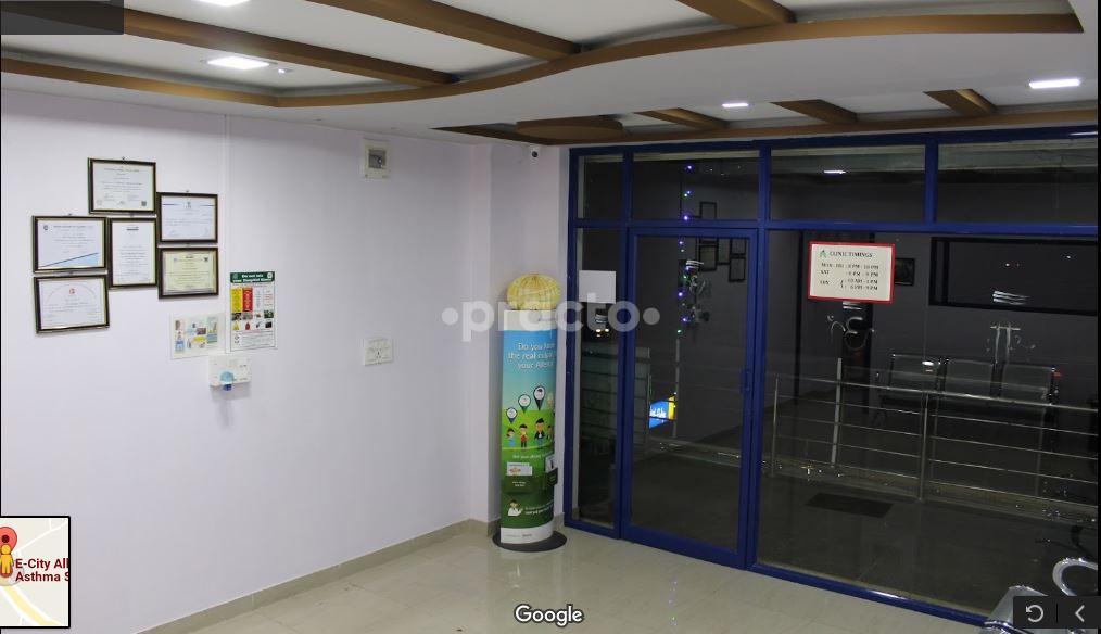 Waiting Area at E-City Allergy & Asthma Specialty Clinic Hennagara Bangalore
