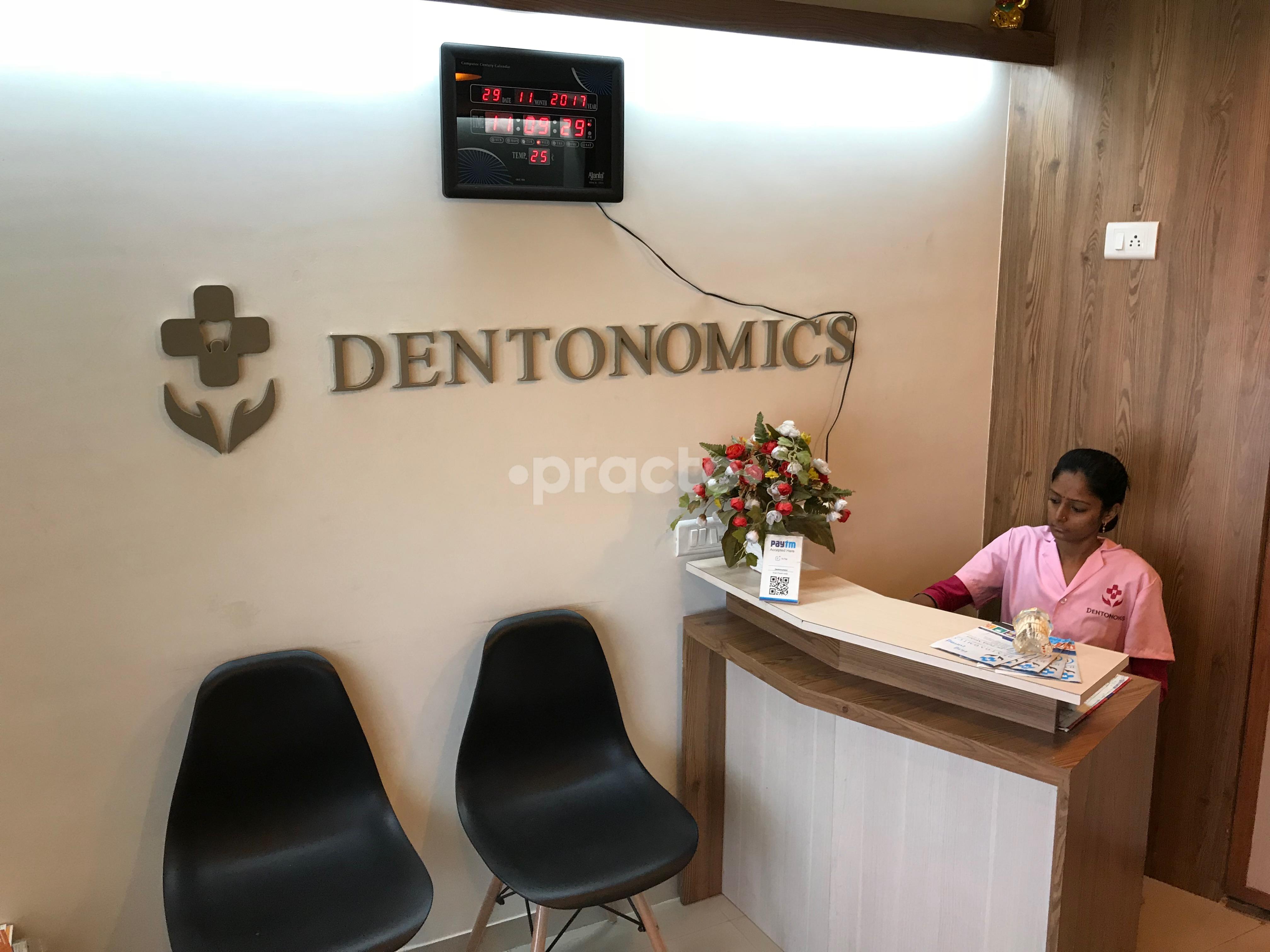 Waiting Area at Dentonomics Dental Clinic Chandkheda Ahmedabad