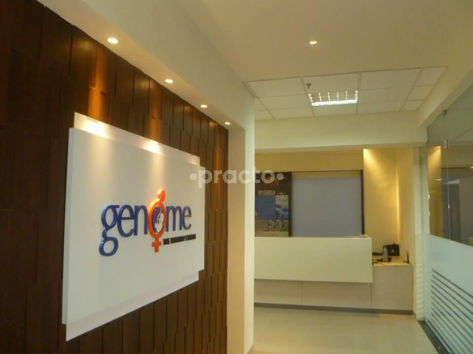 Waiting Area at Genome-The Fertility Centre Park Street Kolkata