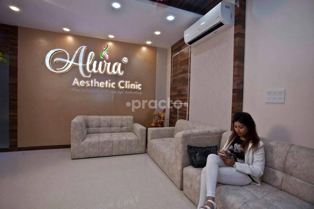 Waiting Area at Alura Aesthetic Clinic and Diagnostics Teghoria Kolkata