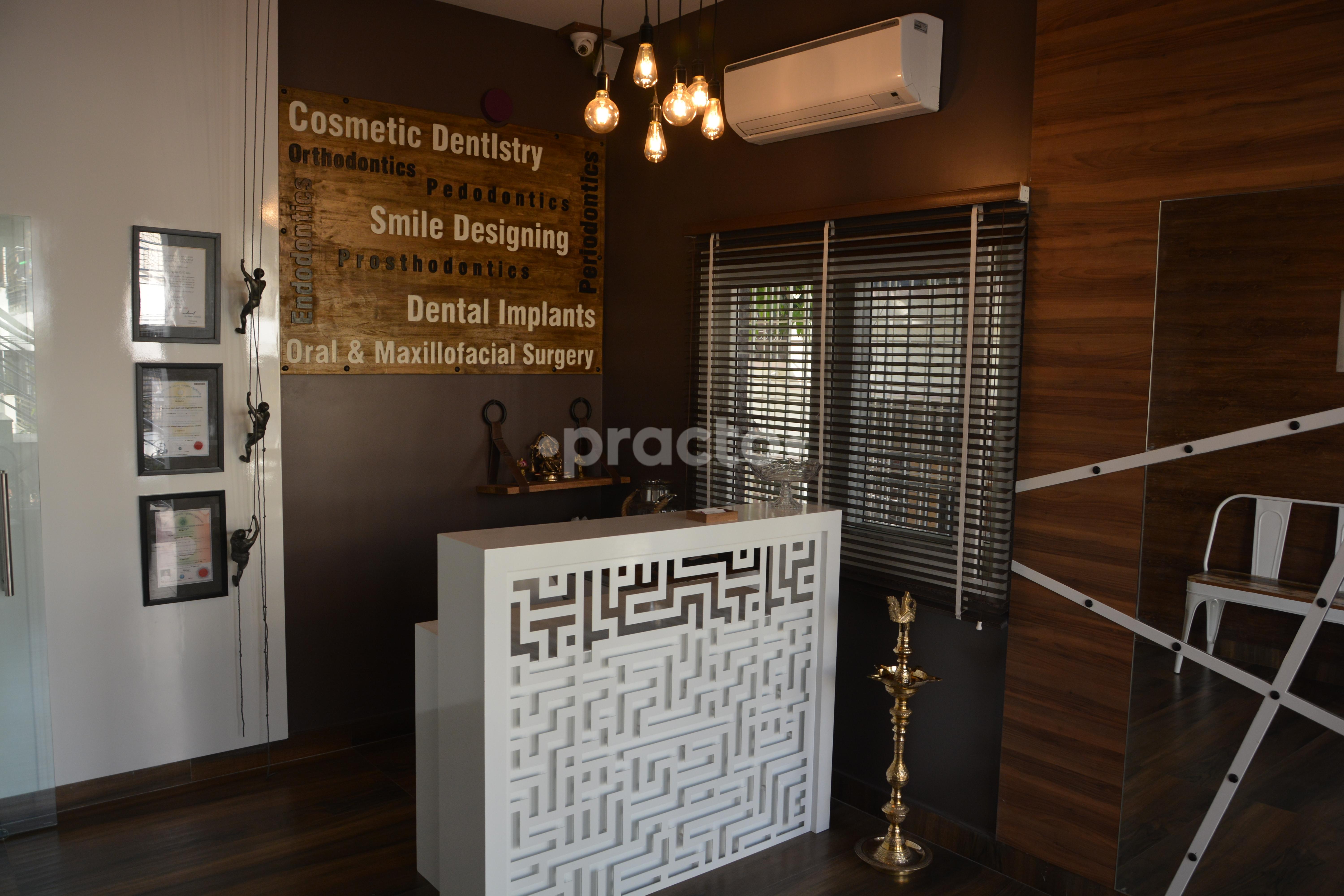 Reception at Dr. Trupthi's Dental Surgical and Implant Centre Vijayanagar Bangalore