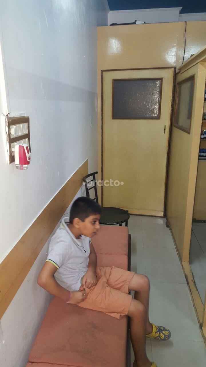 Waiting Area at Dr Rao's clinic Vasundhara Ghaziabad