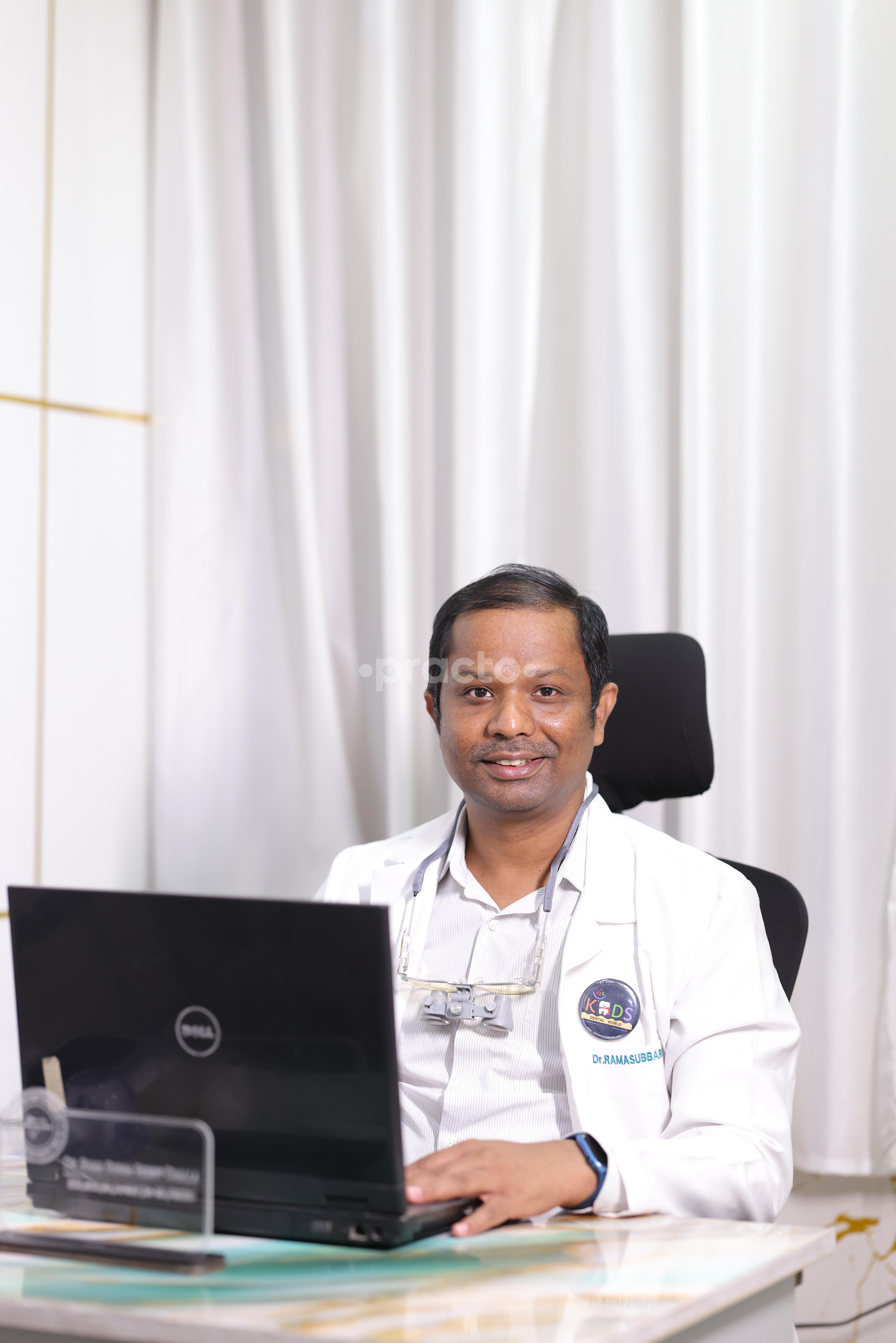 Consultation Room at RAMS DENTAL WORLD & KIDS DENTAL WORLD Ramalingapuram Nellore