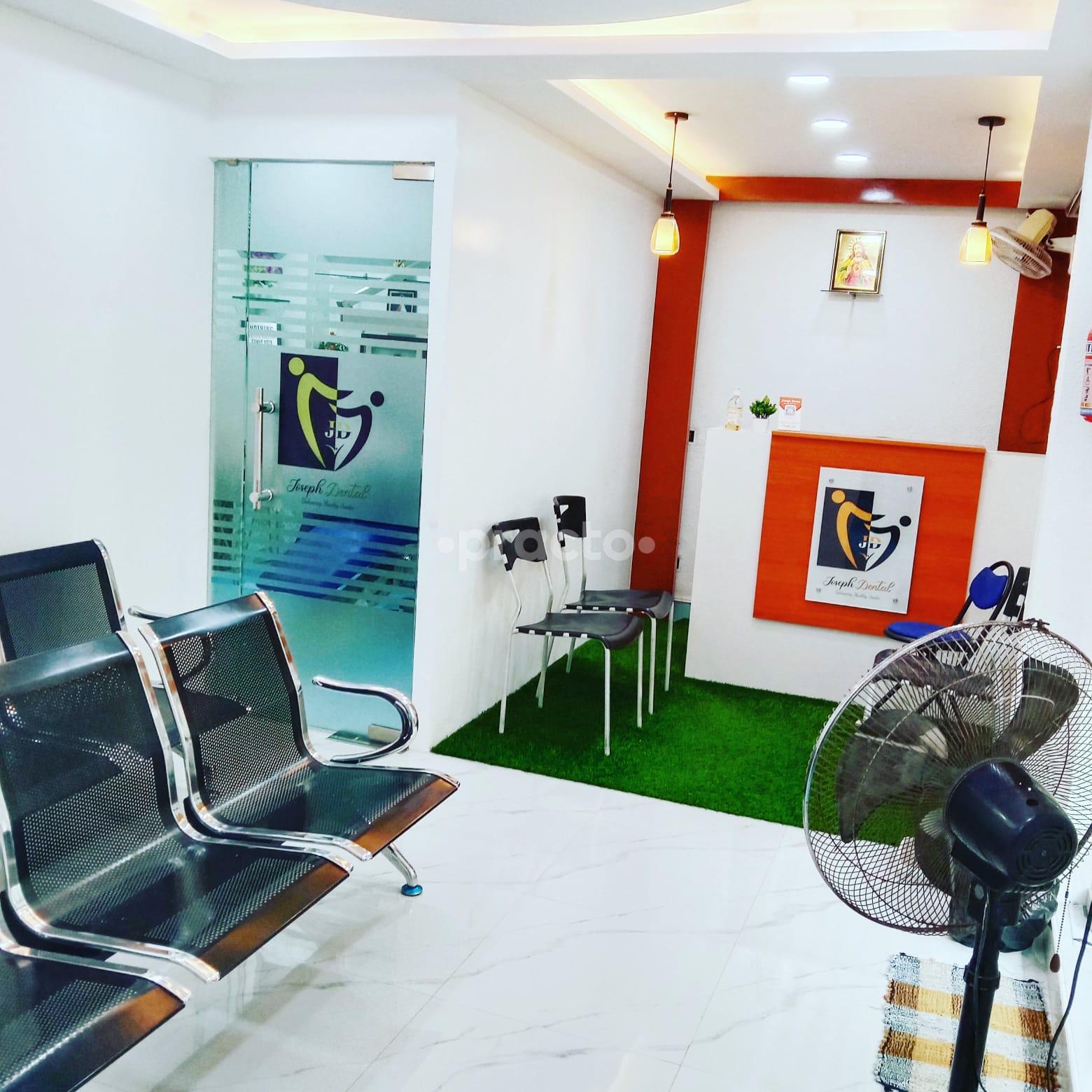 Reception Area at Joseph Dental Mogappair East Chennai