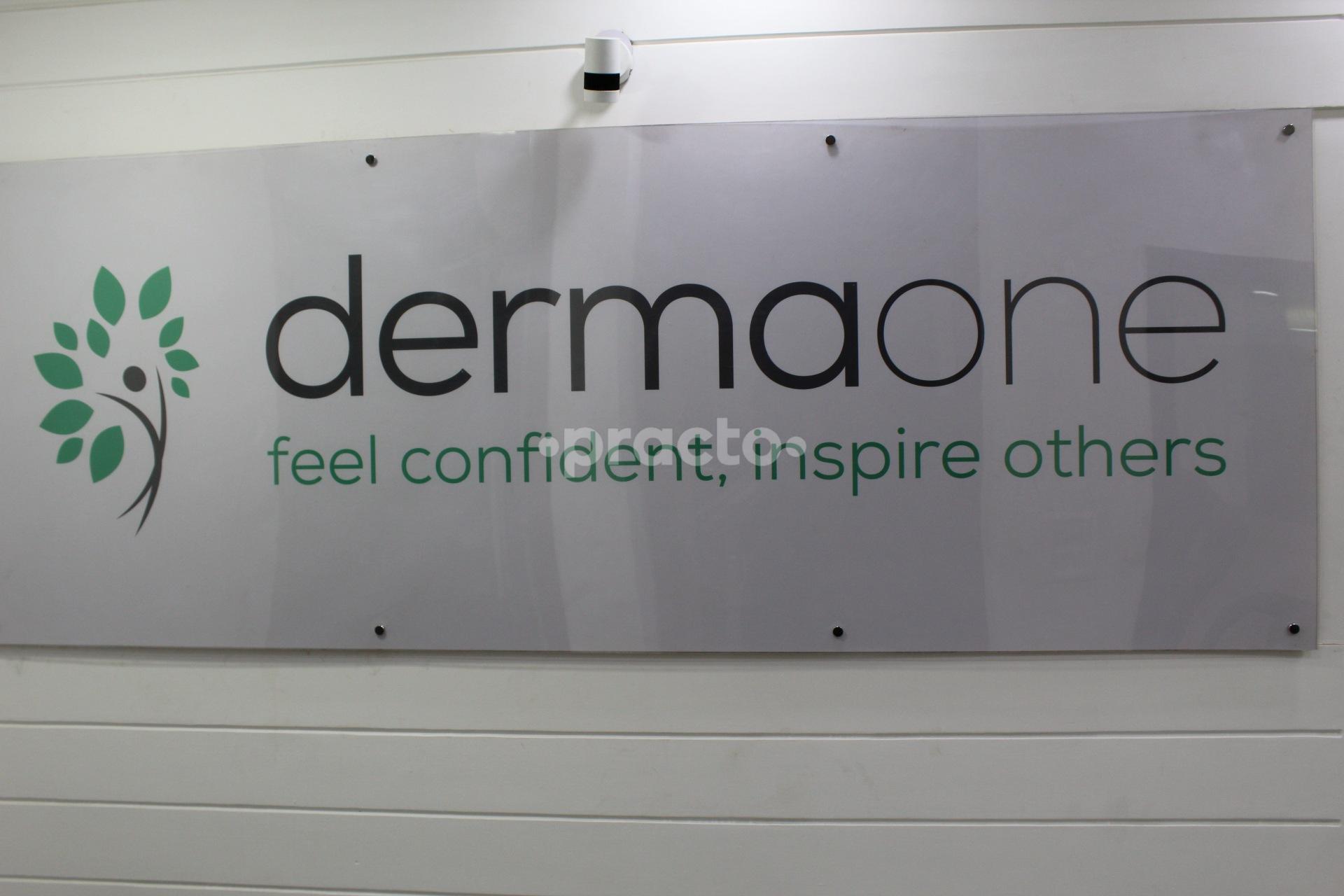 Reception at DermaOne Clinic Malviya Nagar Delhi